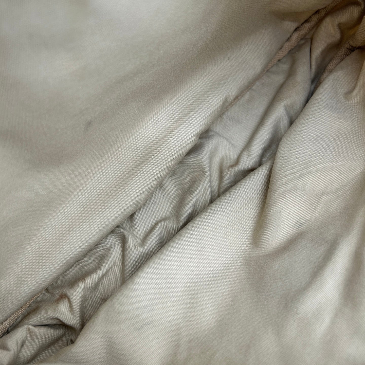 Louis Vuitton Monogram Twin Small Bag Cream White with Leather Trim [Used