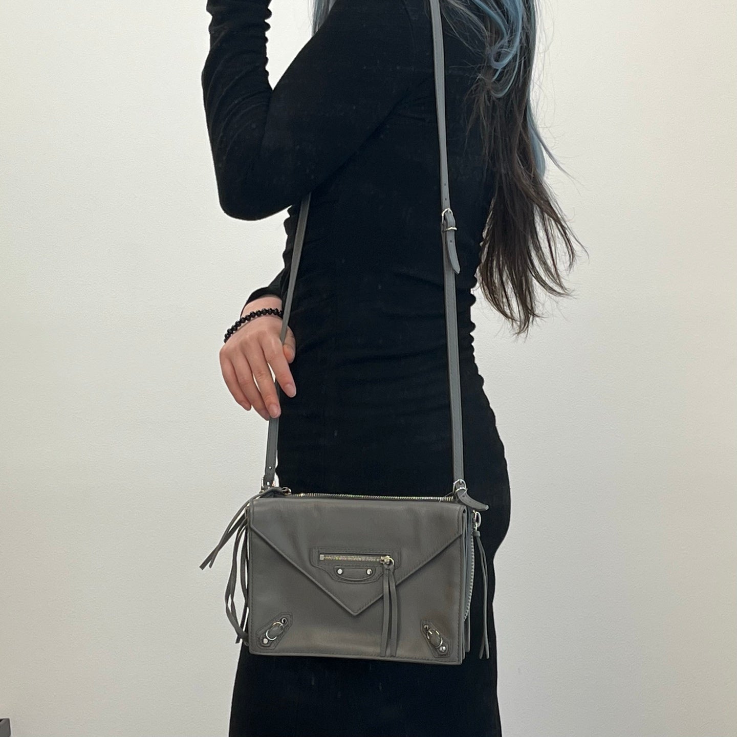 Balenciaga Papier Triple XS Crossbody Shoulder Bag