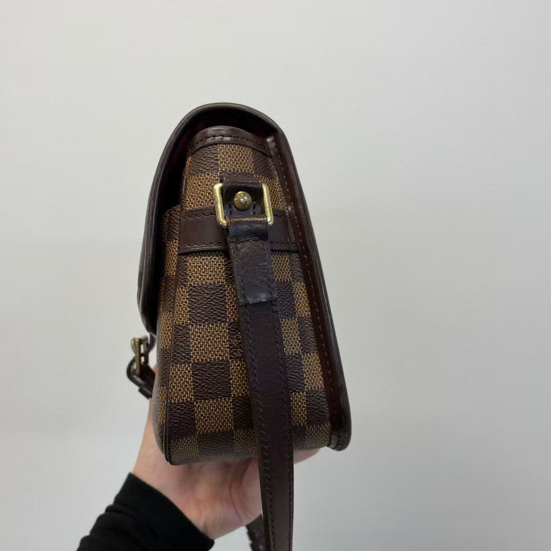 LOUIS VUITTON Special order Damier Sologne Shoulderbag [used]