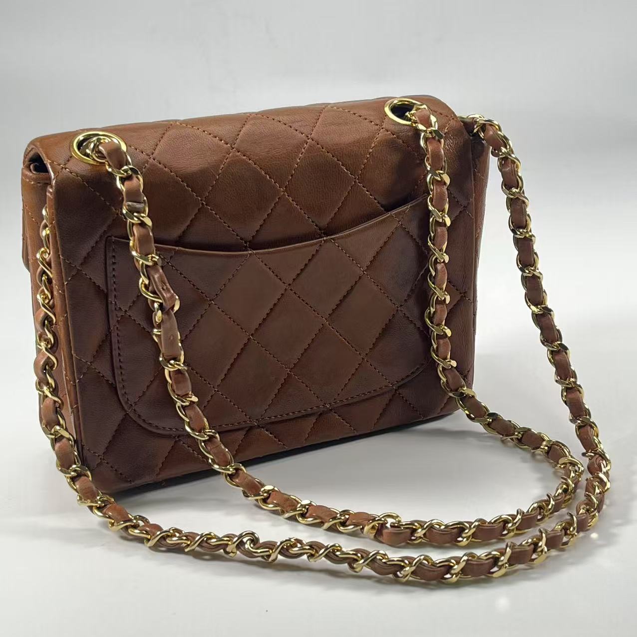 CHANEL mini Classic Flap matelasse Lambskin [used]