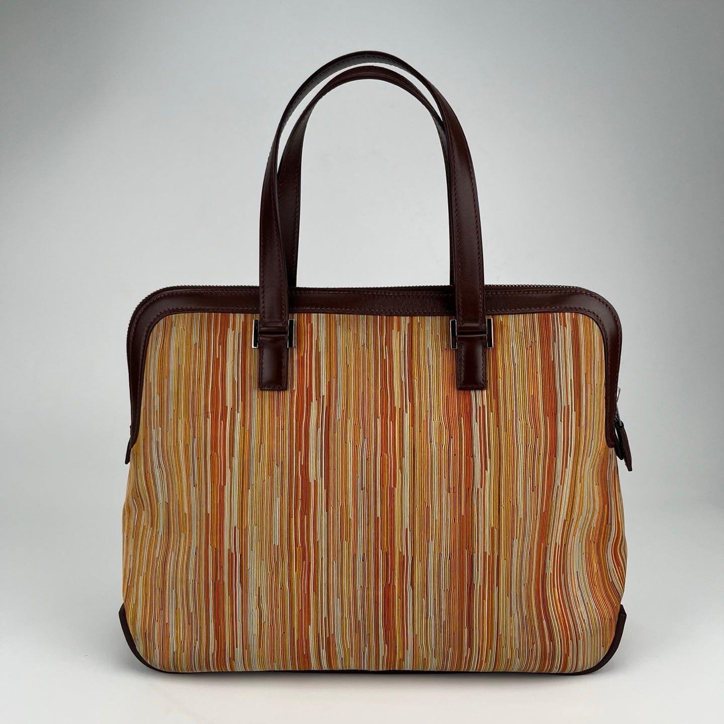 Hermès Orange Vibrato Escapade Tote Bag[Used]