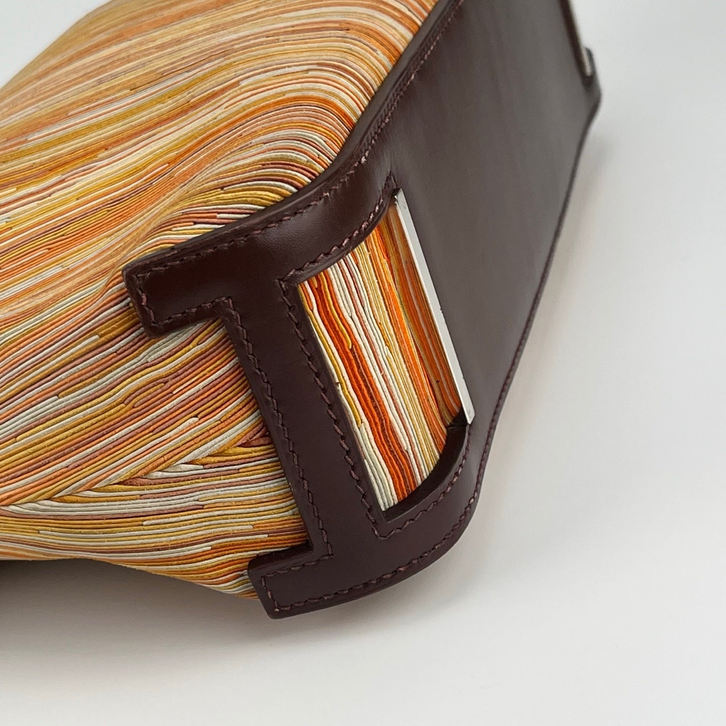 Hermès Orange Vibrato Escapade Tote Bag[Used]