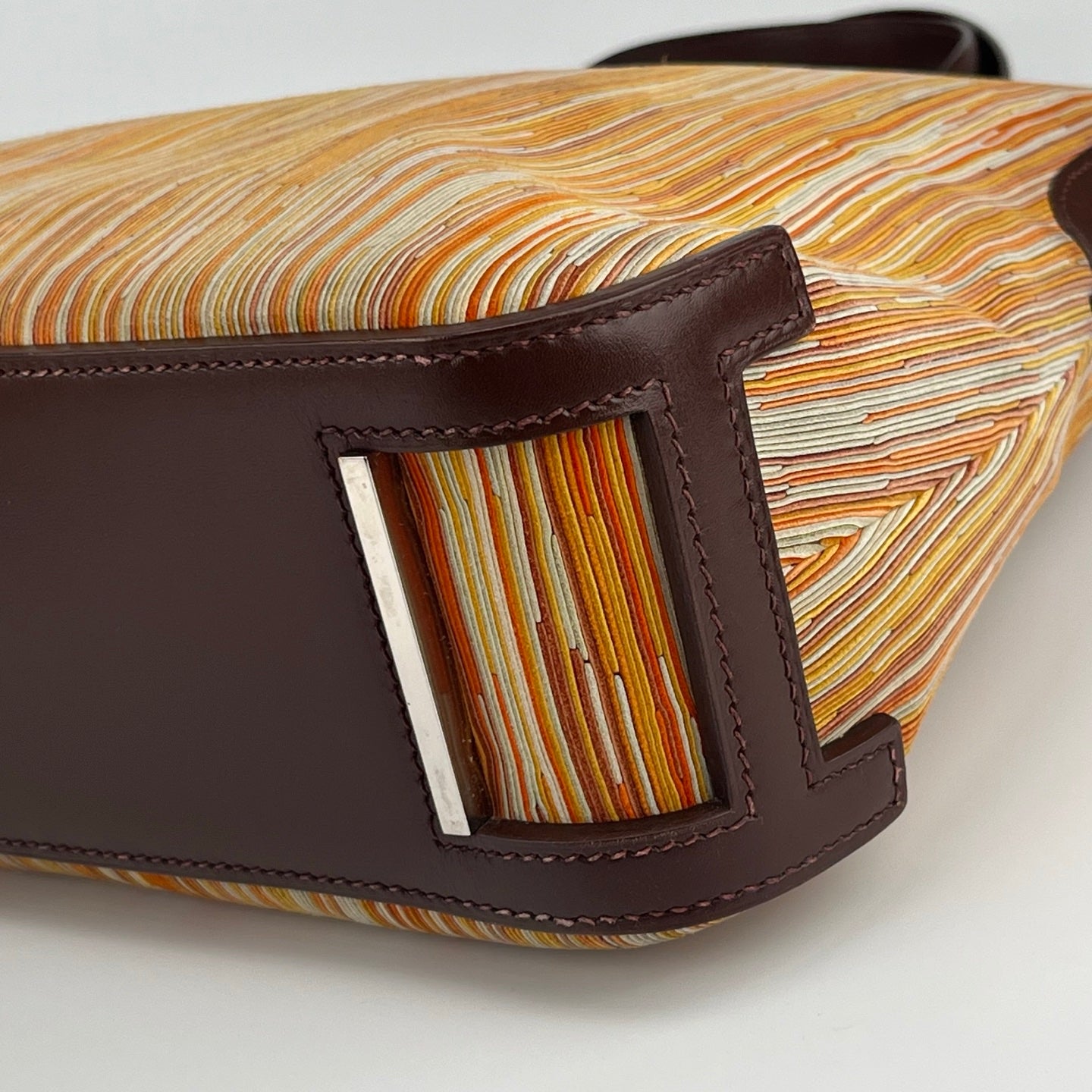 Hermès Orange Vibrato Escapade Tote Bag[Used]