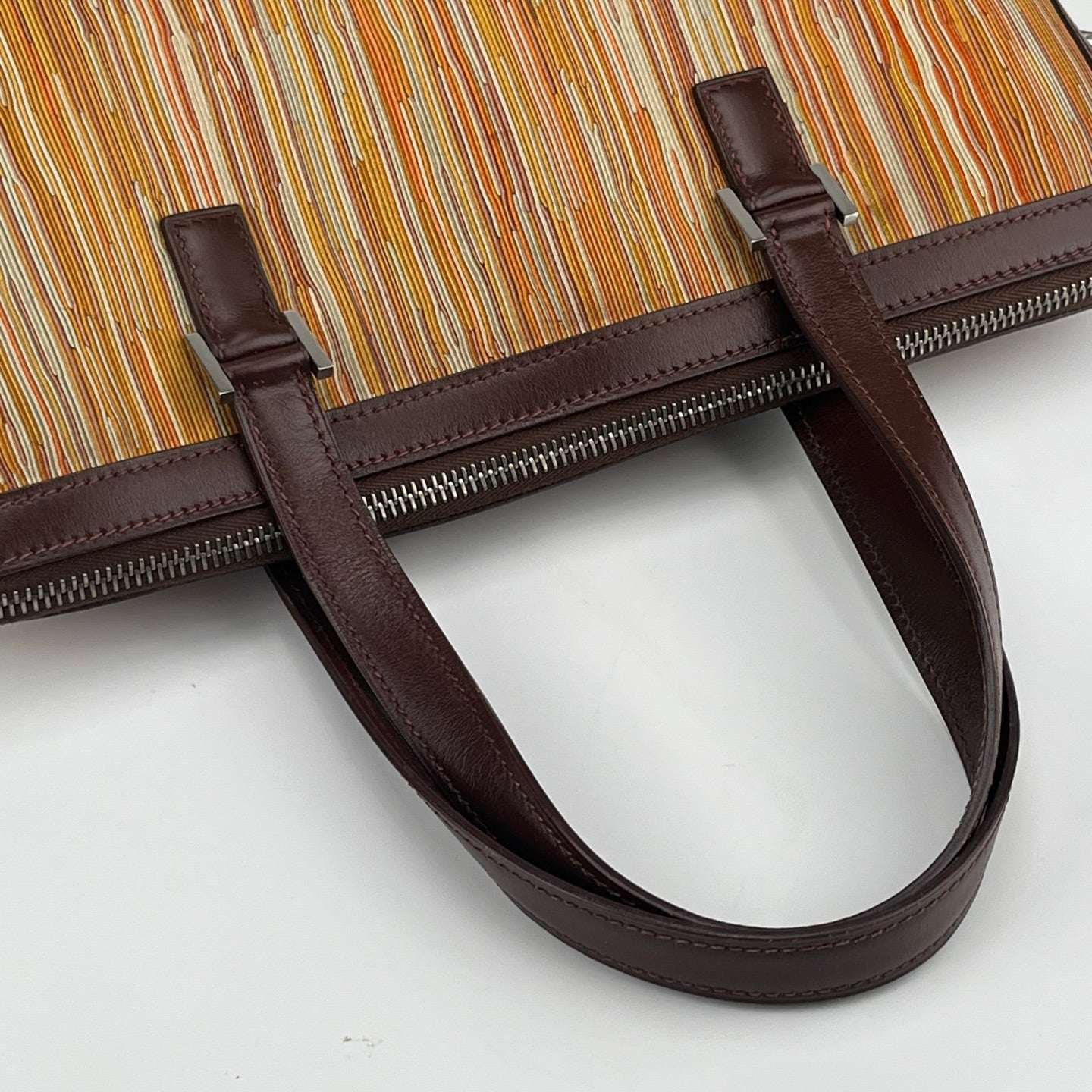Hermès Orange Vibrato Escapade Tote Bag[Used]