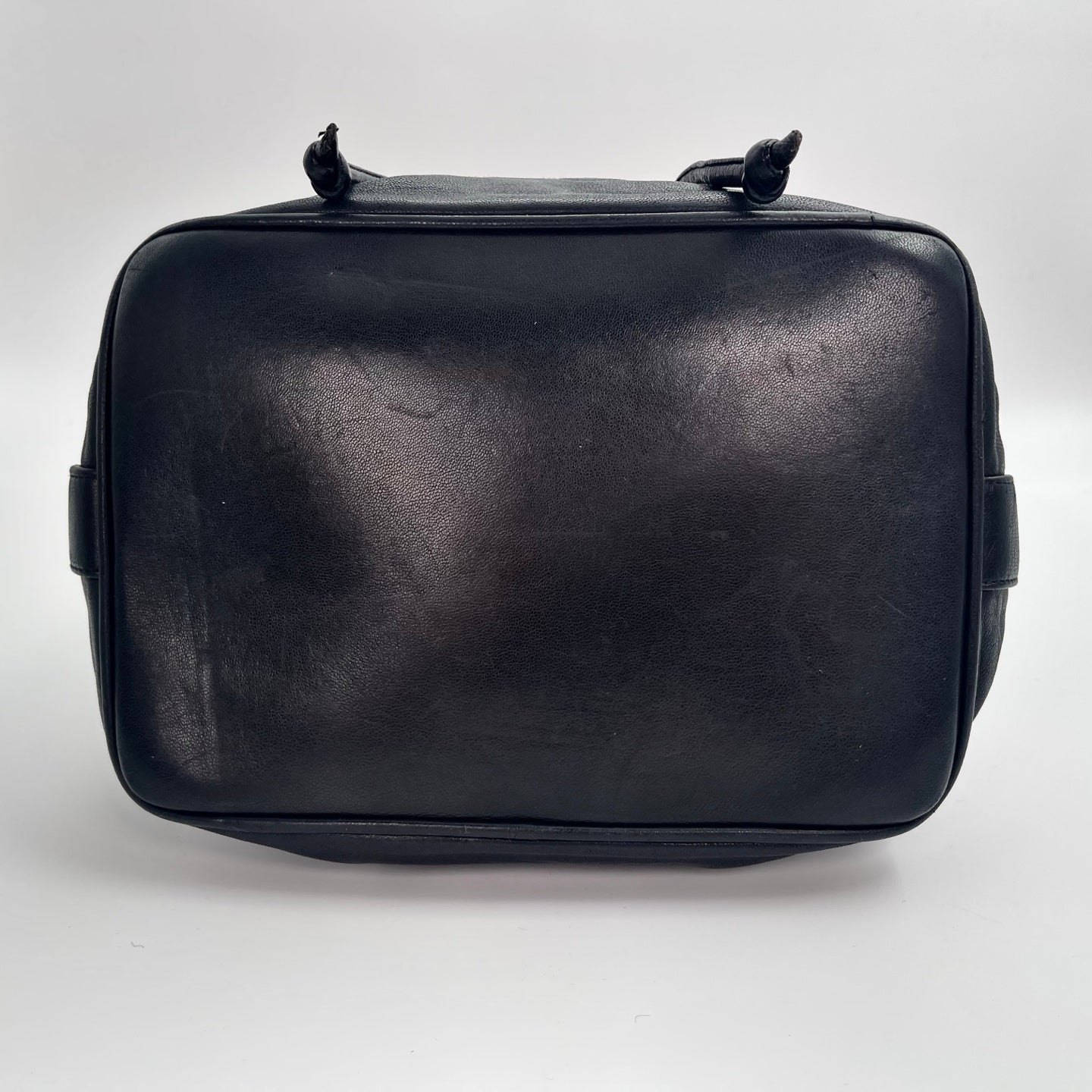Chanel Coco Mark Bucket Shoulder Bag – Black Lambskin [Used]