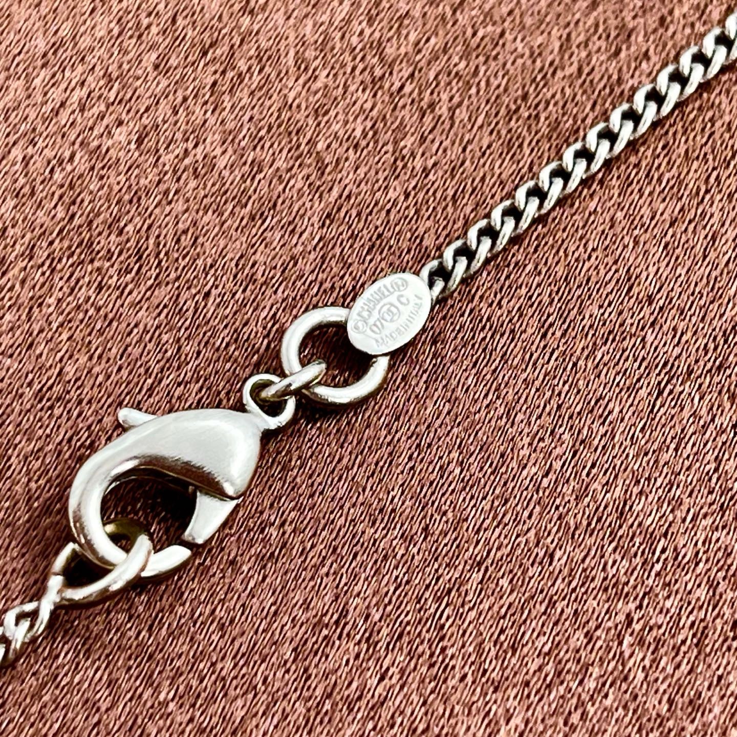 Chanel Mademoiselle Frame Pendant Necklace – 07C[Used]