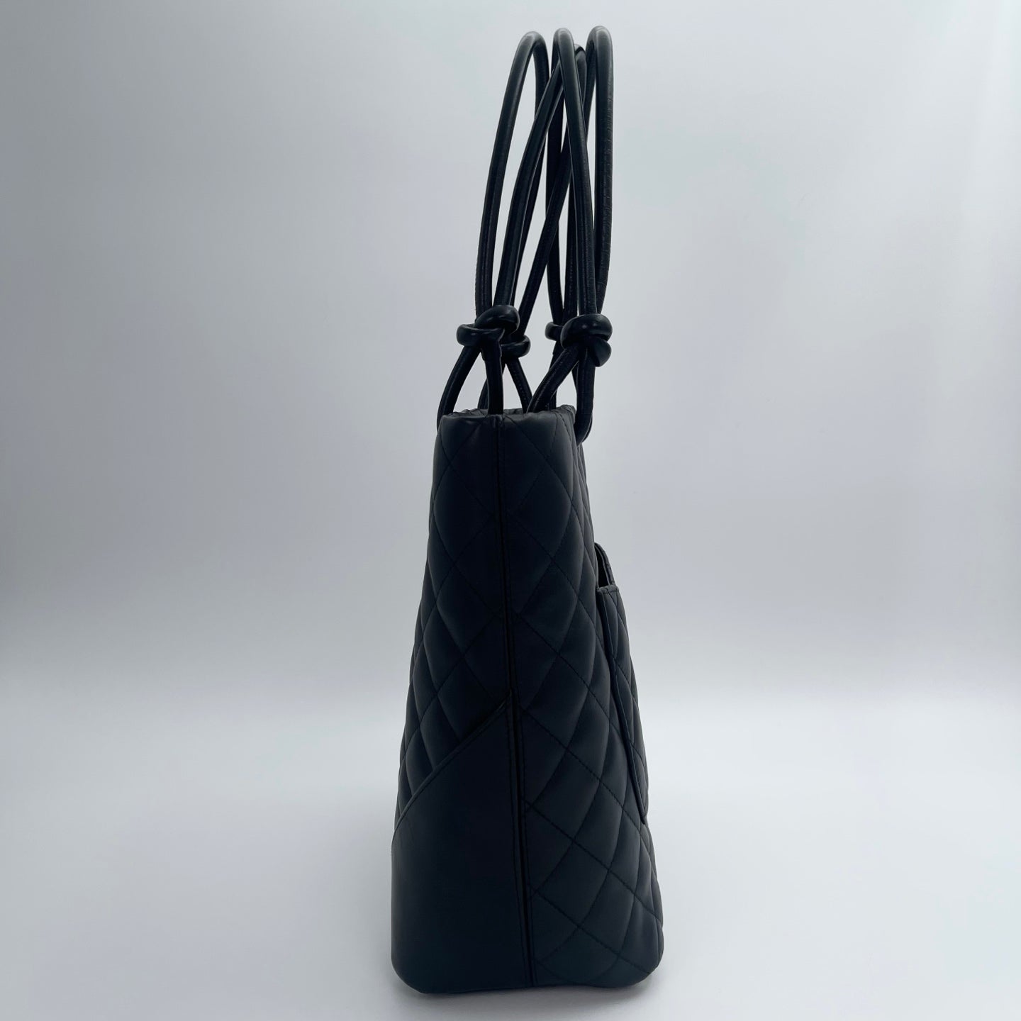 Chanel Cambon Ligne Small Tote – Black & White [Used]
