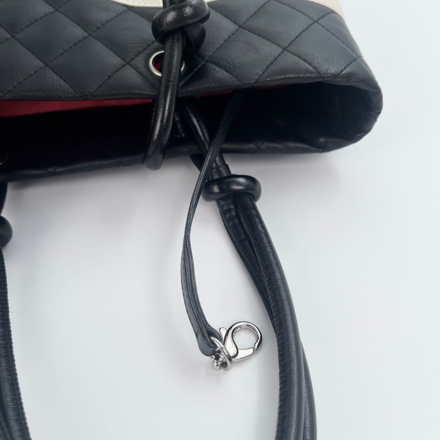Chanel Cambon Ligne Small Tote – Black & White [Used]