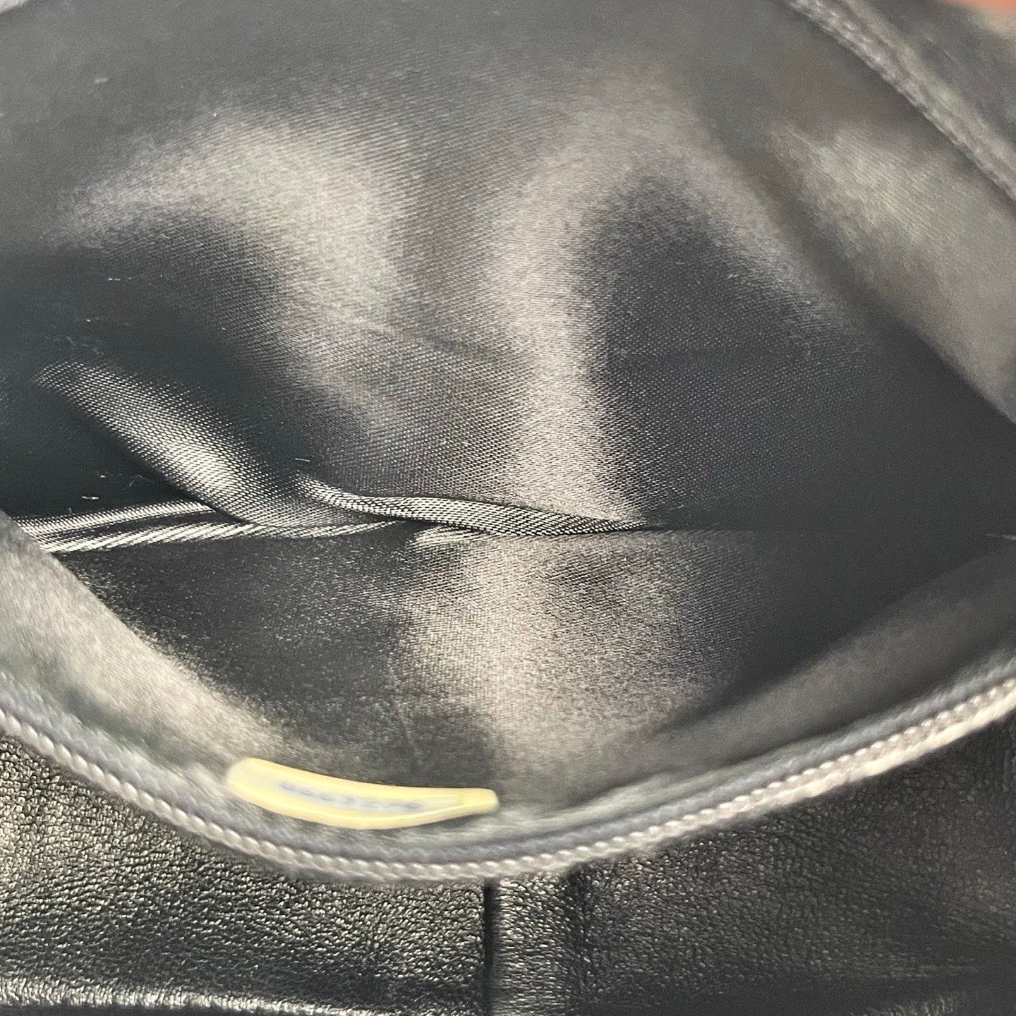 Chanel Black Lambskin Double-Sided CC Tassel Chain Camera Bag – Black/Gold [Used]