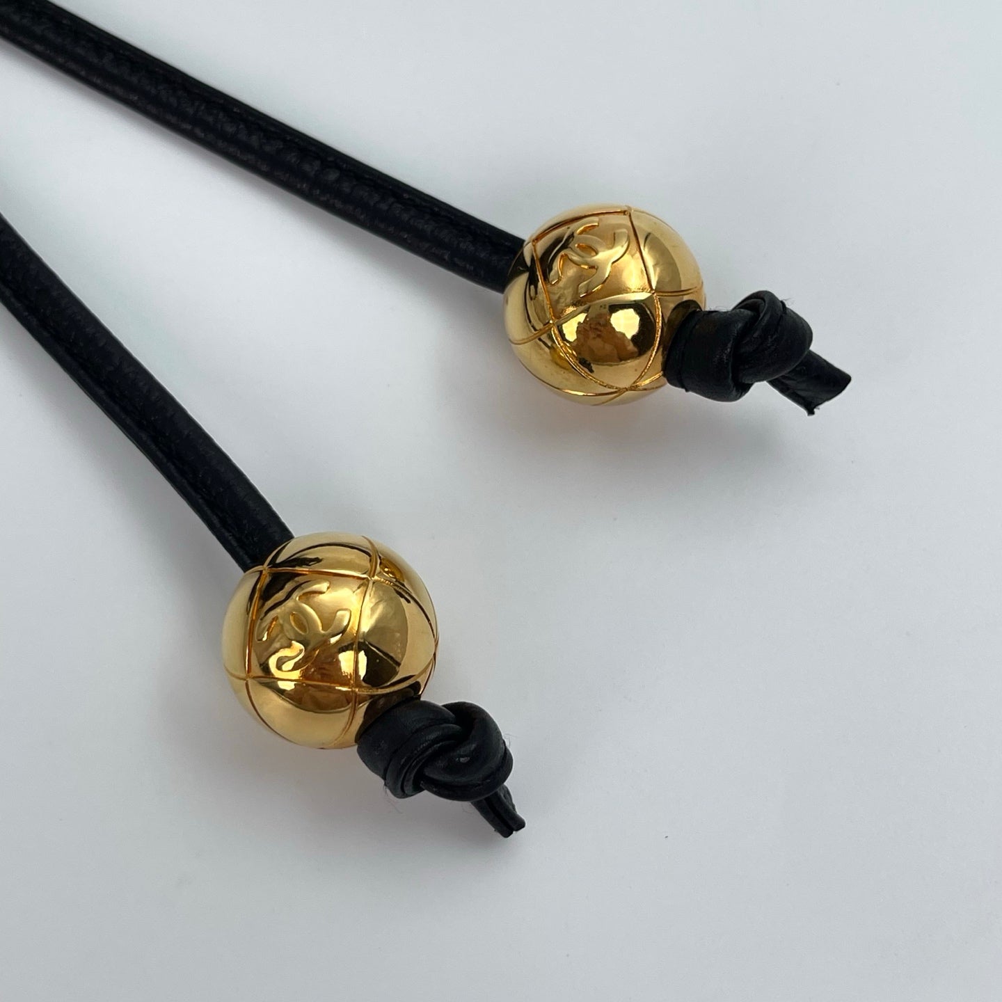 Chanel Black Caviar Leather Small Triple CC Bucket Bag – Black/Gold [Like New]