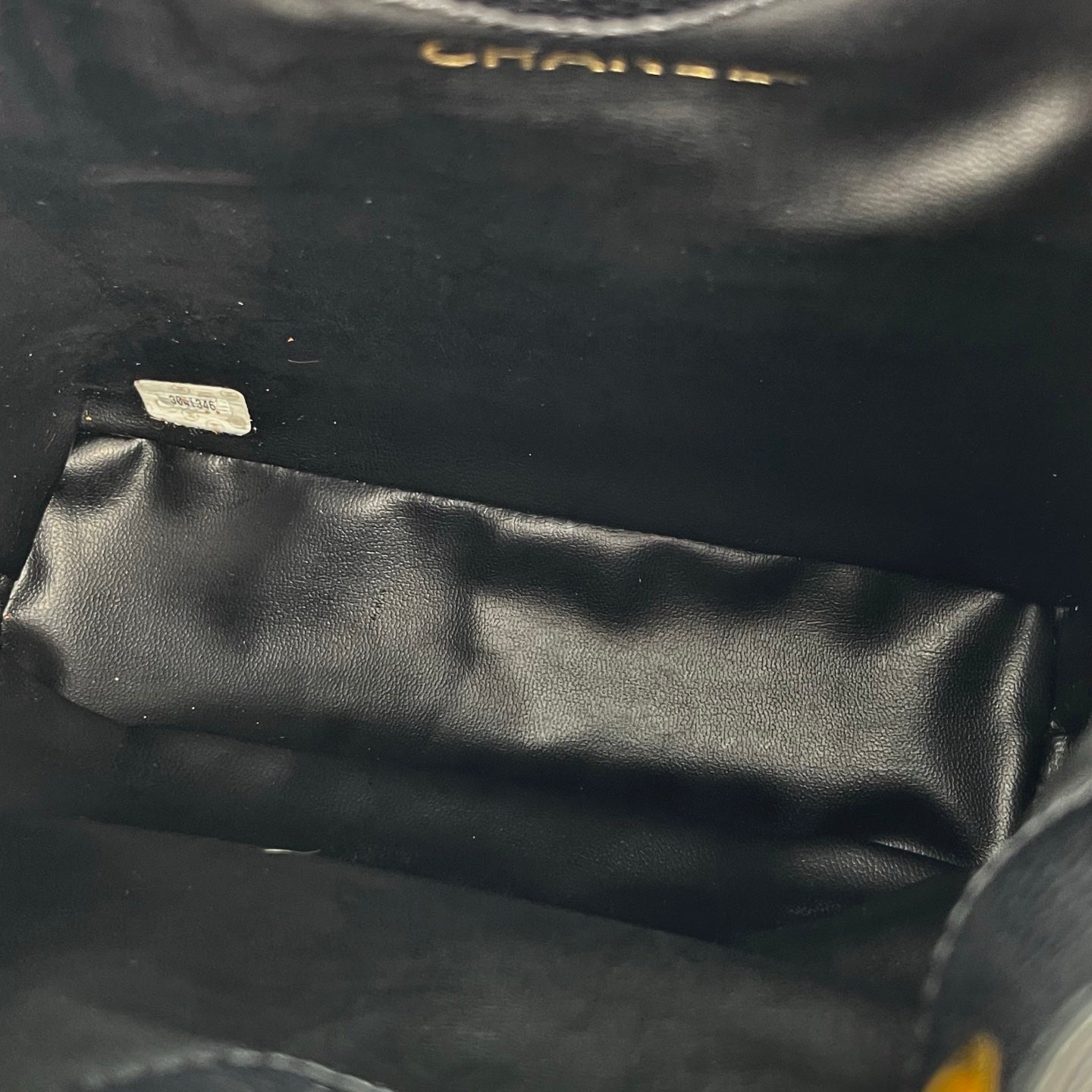 Chanel Black Caviar Leather Small Triple CC Bucket Bag – Black/Gold [Like New]