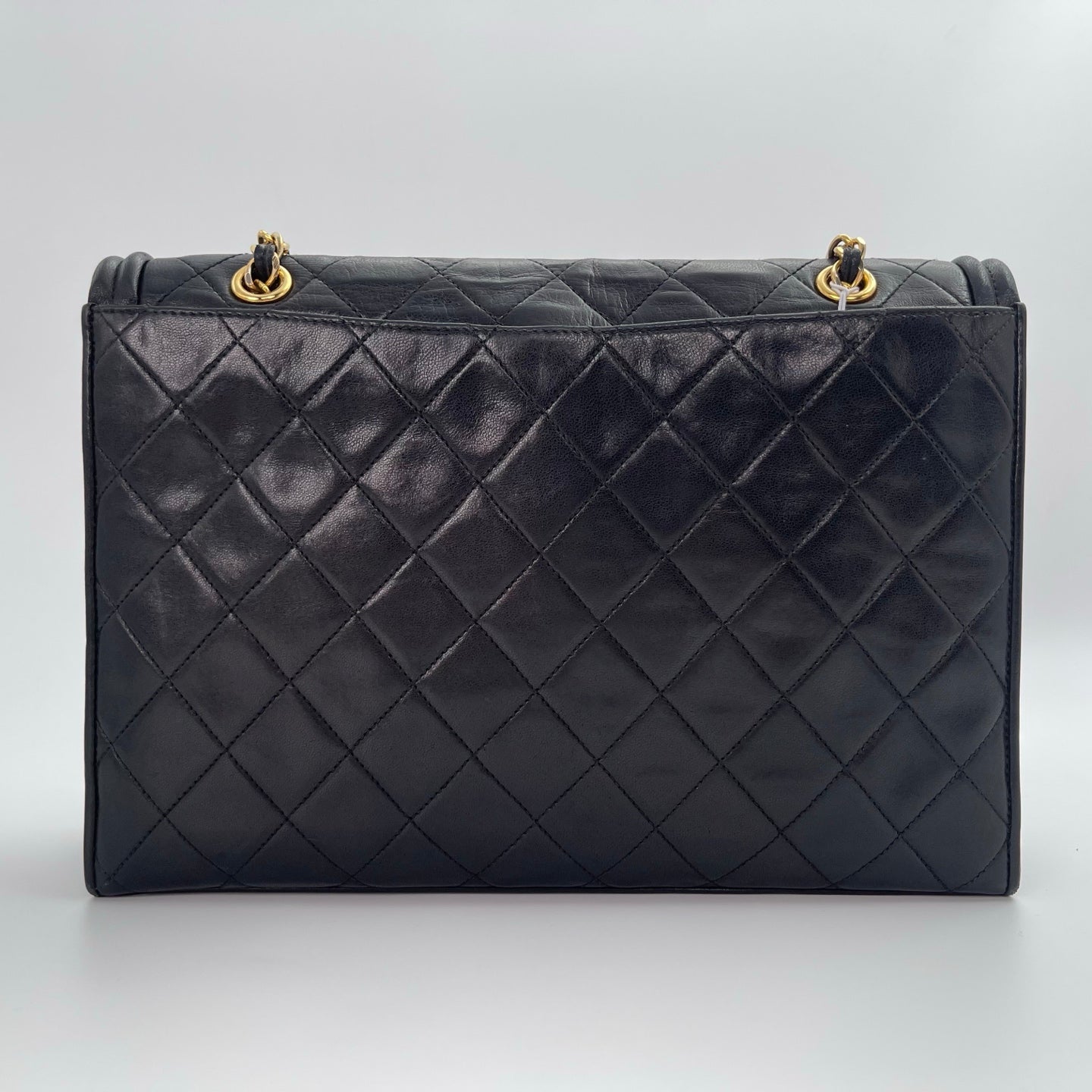 Chanel Black Quilted Lambskin Envelope Chain Shoulder Bag[Used]