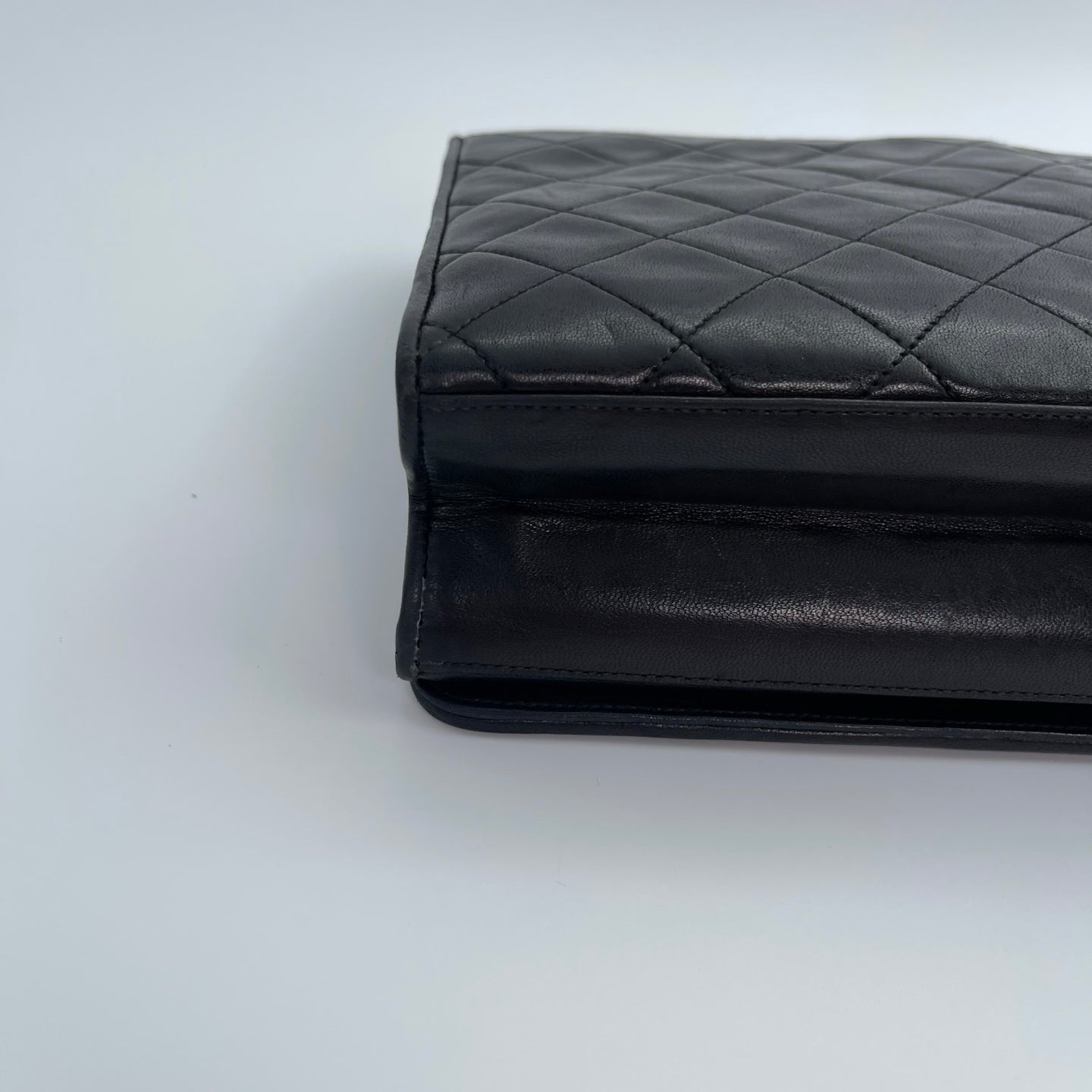 Chanel Black Quilted Lambskin Envelope Chain Shoulder Bag[Used]