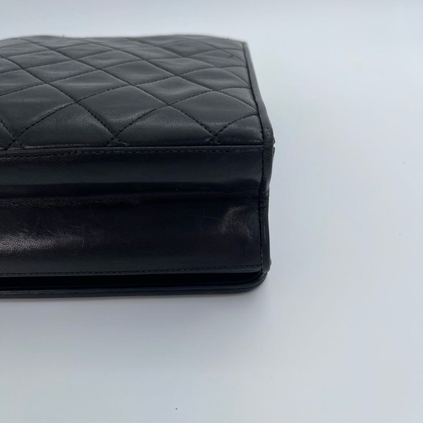 Chanel Black Quilted Lambskin Envelope Chain Shoulder Bag[Used]