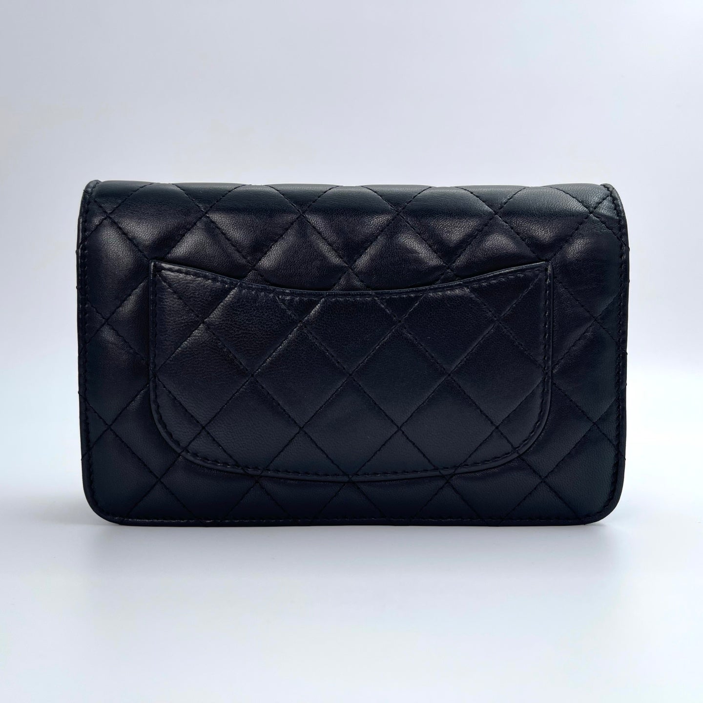 Chanel Classic WOC Black Lambskin with Gold-Tone Hardware [Used]