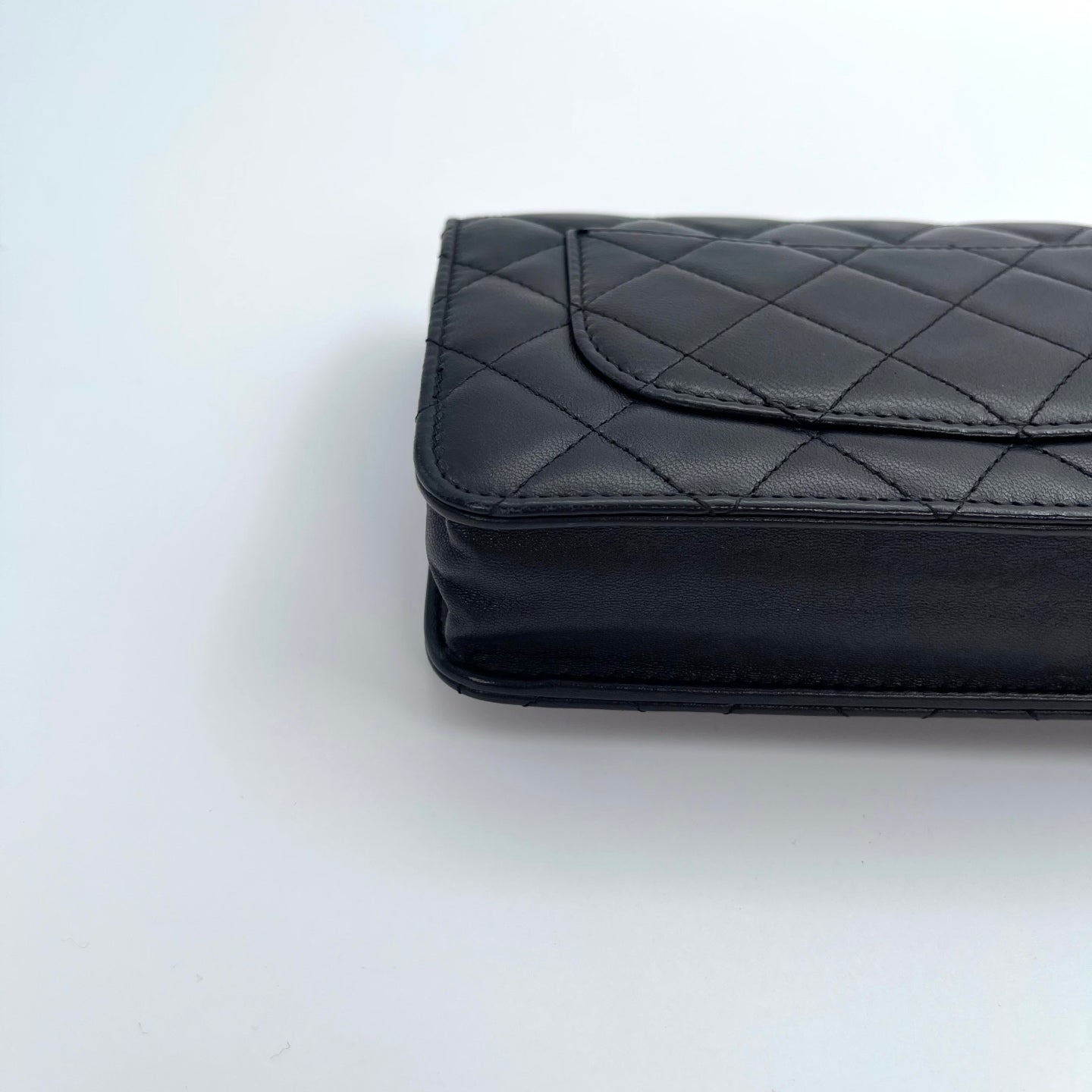 Chanel Classic WOC Black Lambskin with Gold-Tone Hardware [Used]