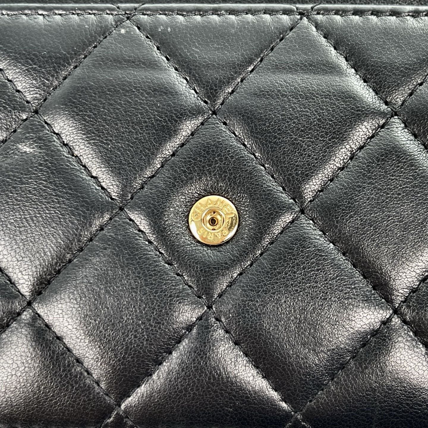 Chanel Classic WOC Black Lambskin with Gold-Tone Hardware [Used]