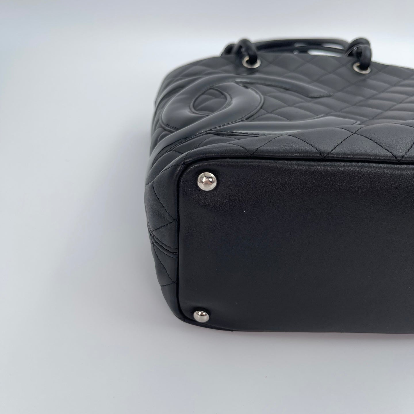 Chanel Black Calfskin Medium Cambon Tote Bag [Used]