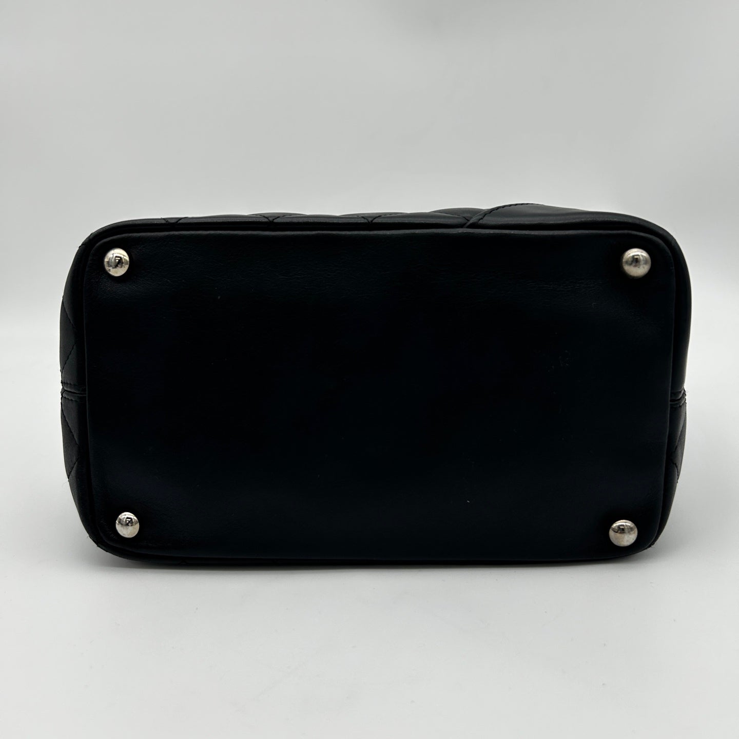 Chanel Black & White Cambon Small Tote Bag [Used]