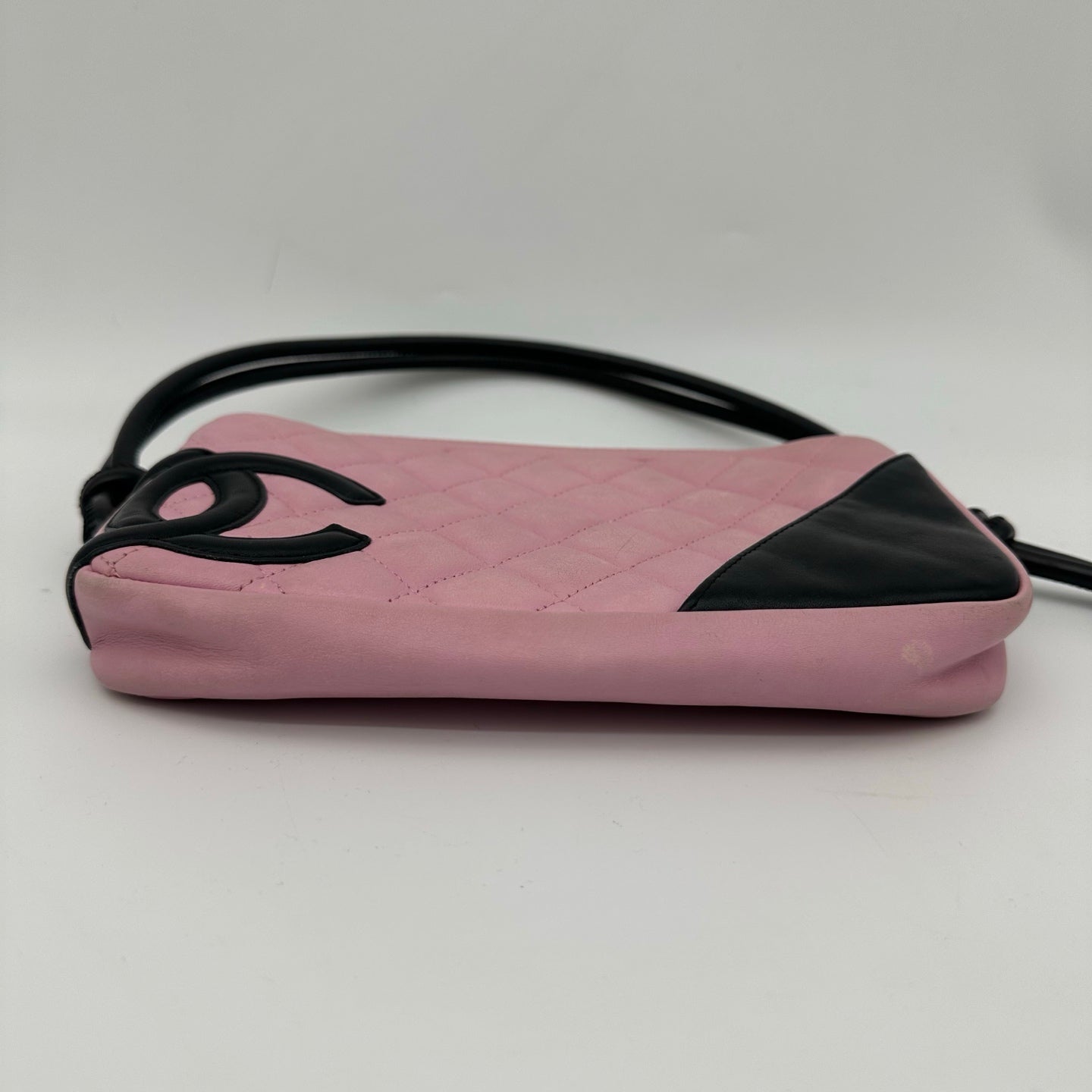 Chanel Pink & Black Cambon Mini Pillow Shoulder Bag [Used]
