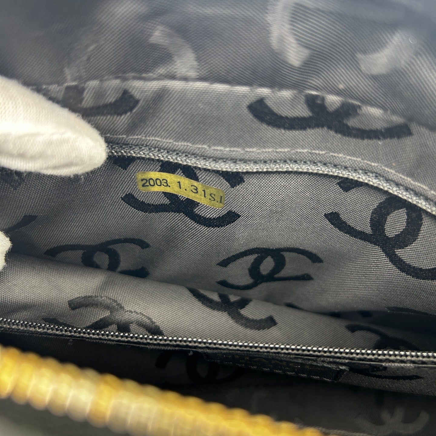 Chanel Black Lambskin Bowling Top Handle Bag Small [Used]