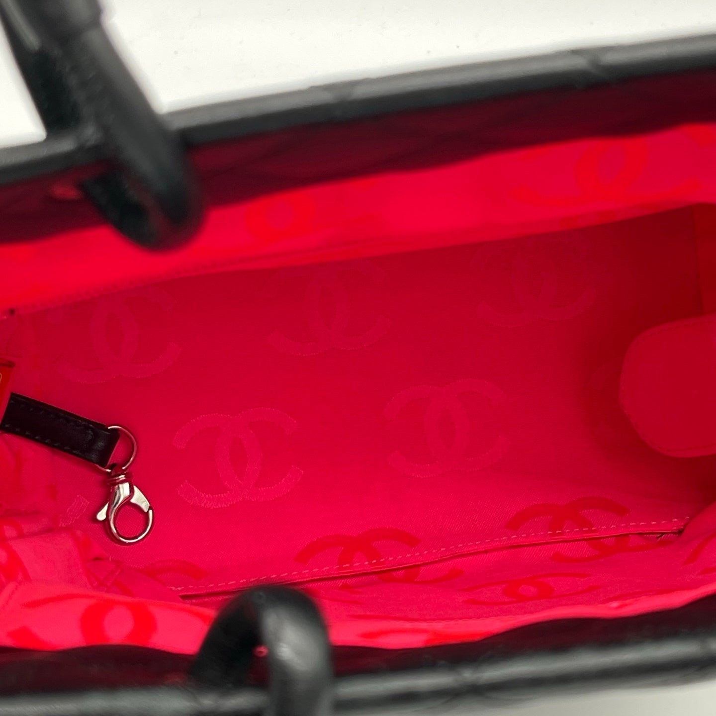 Chanel All-Black Cambon Small Basket Tote with Gold-Tone Hardware [Used]