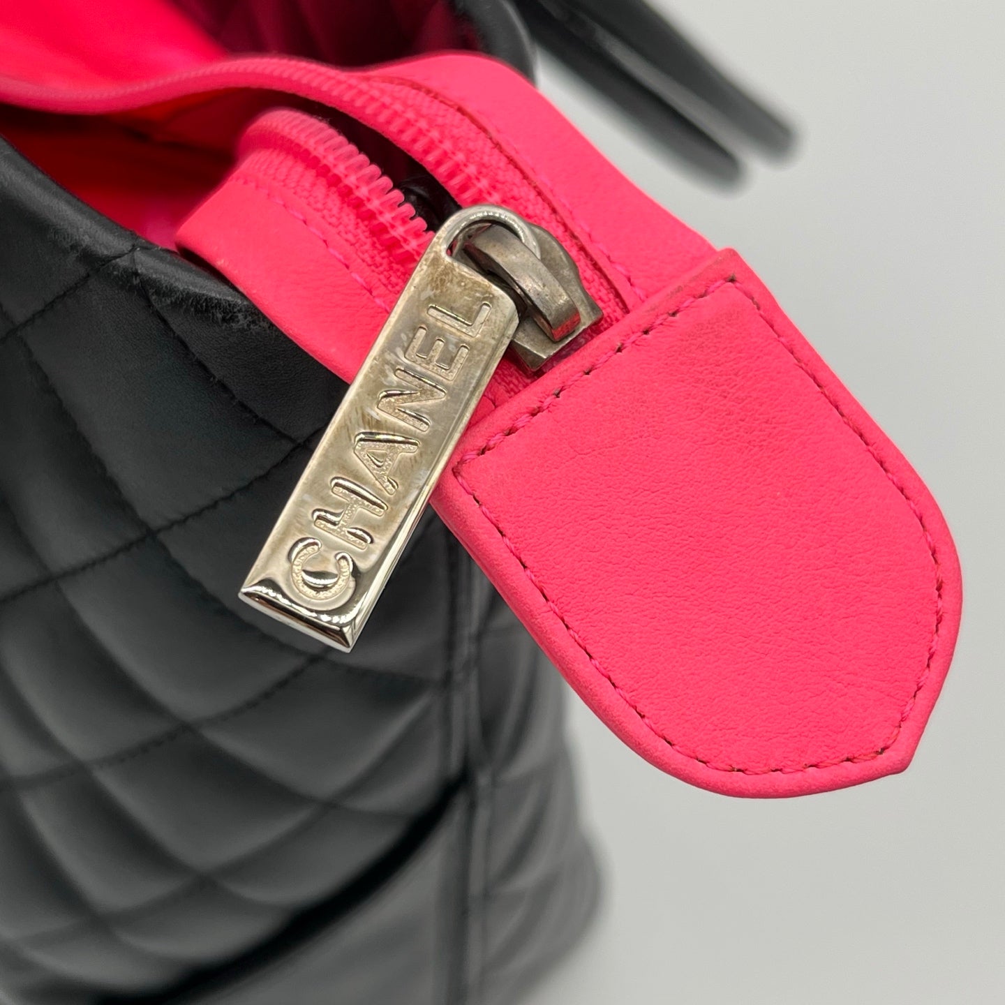 Chanel All-Black Cambon Small Basket Tote with Gold-Tone Hardware [Used]