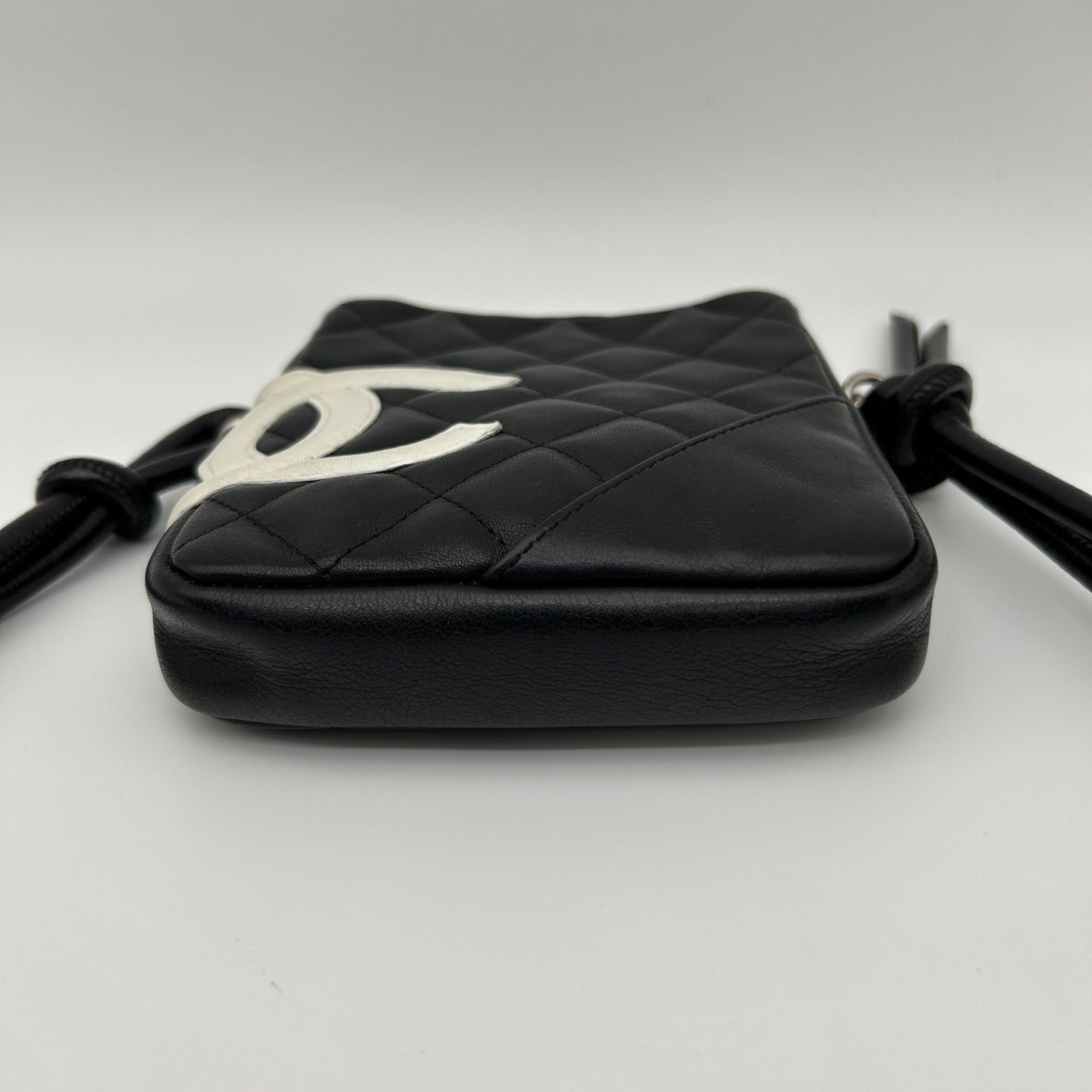 Chanel Black & White Cambon Camera Crossbody Bag [Used]