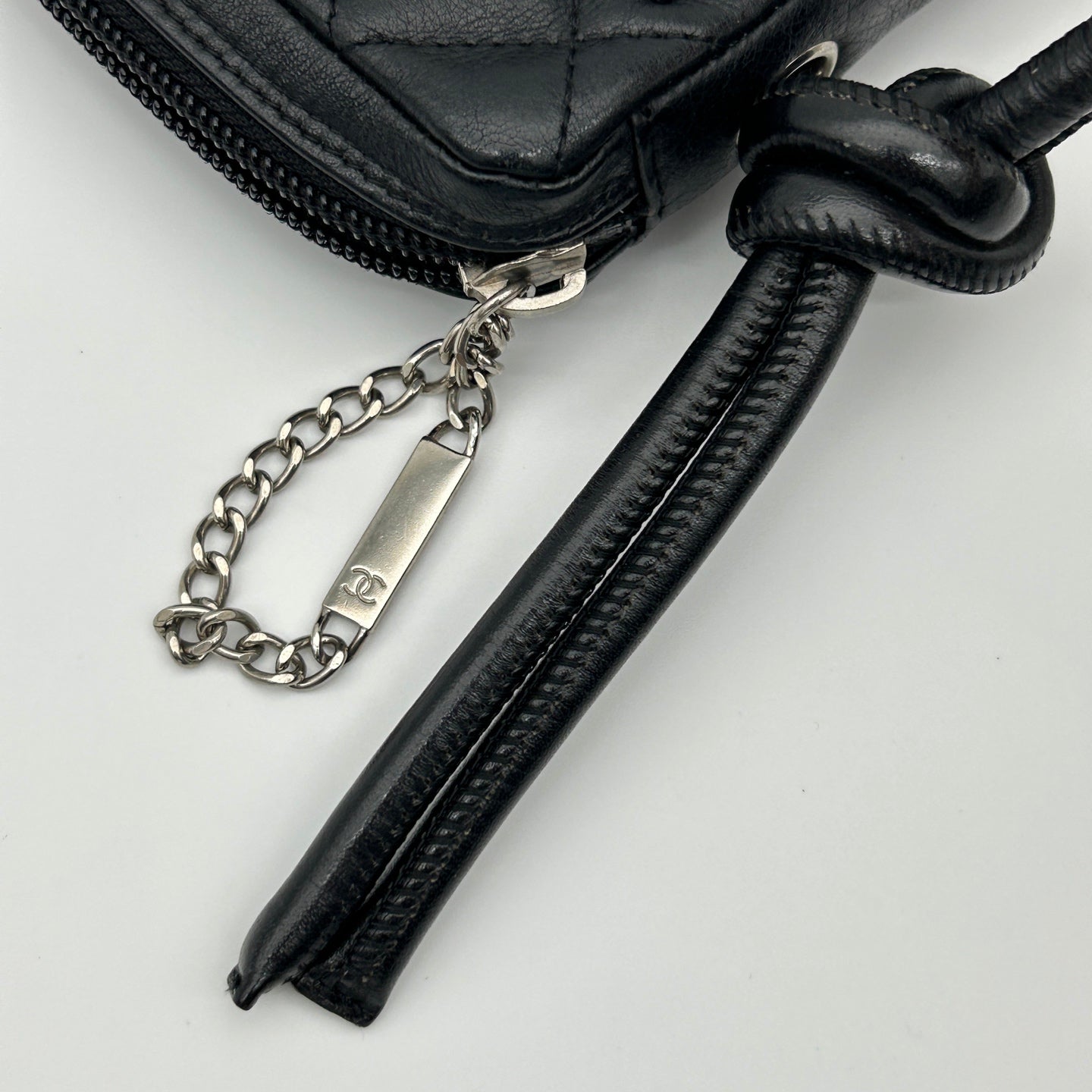 Chanel Black & White Cambon Camera Crossbody Bag [Used]