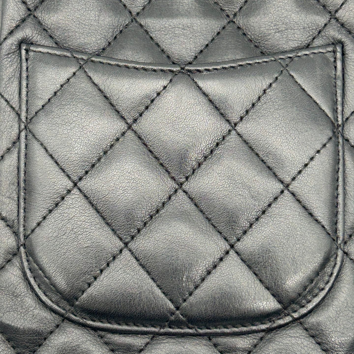 Chanel Black & White Cambon Camera Crossbody Bag [Used]