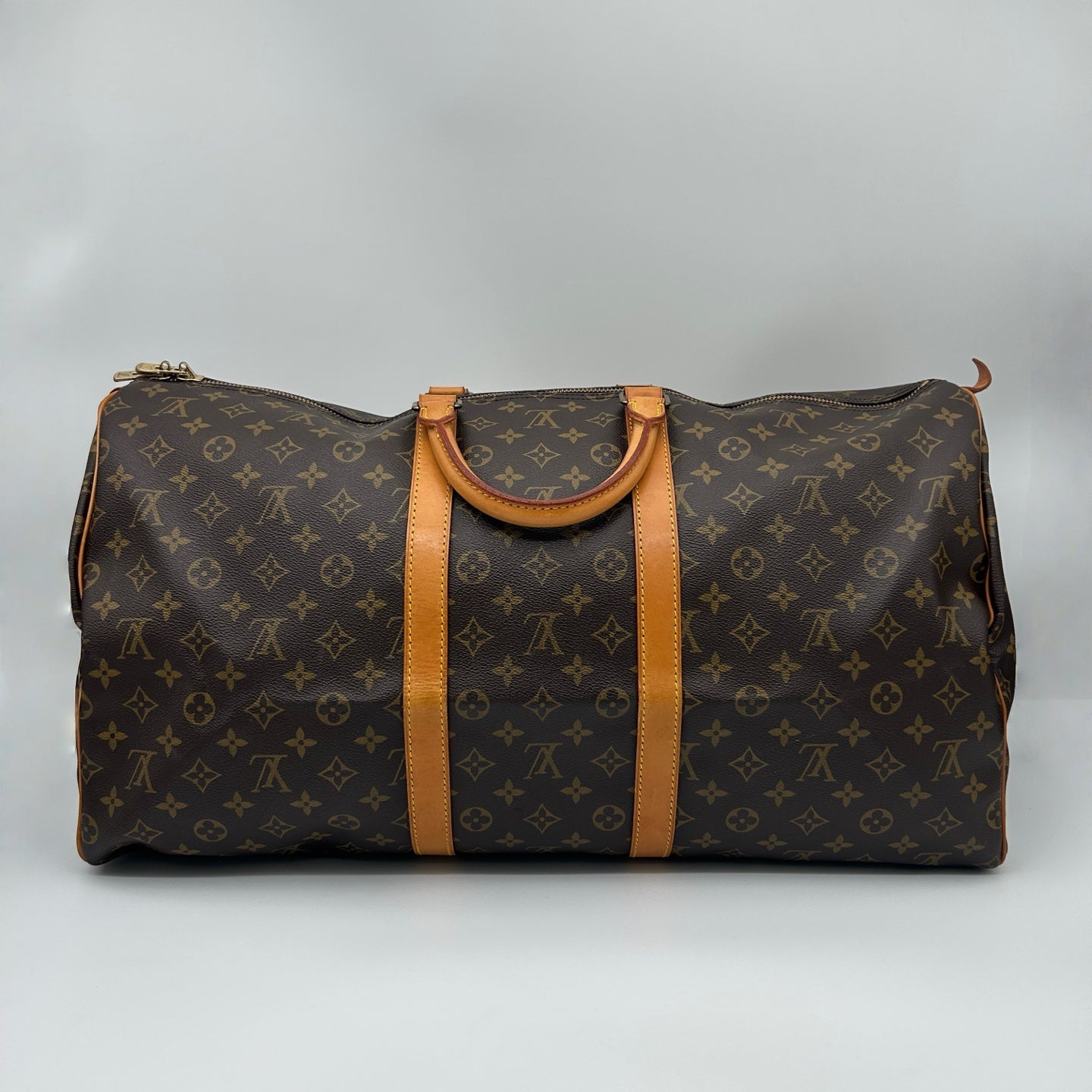 Louis Vuitton Monogram Keepall 55 Travel Bag [Used]