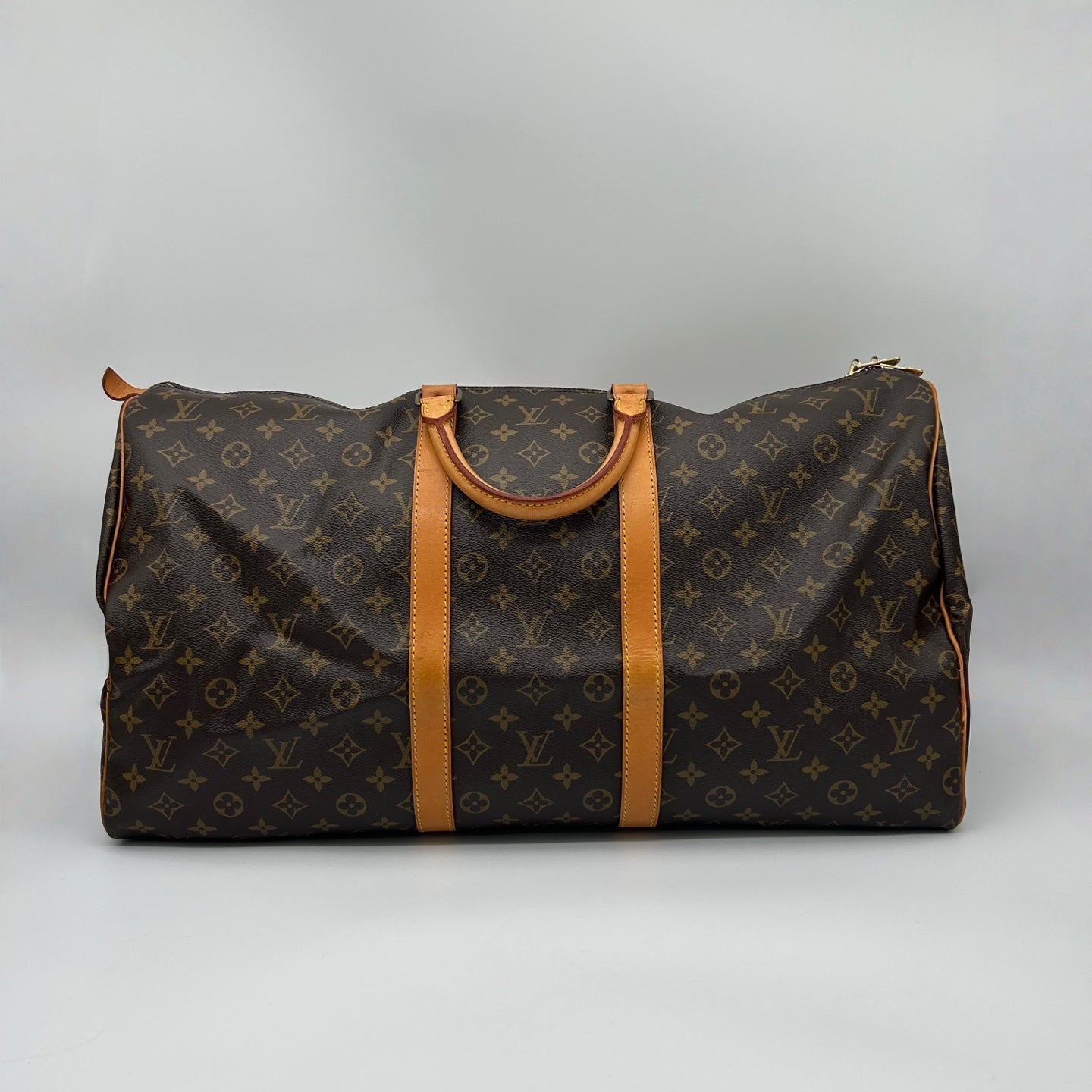 Louis Vuitton Monogram Keepall 55 Travel Bag [Used]