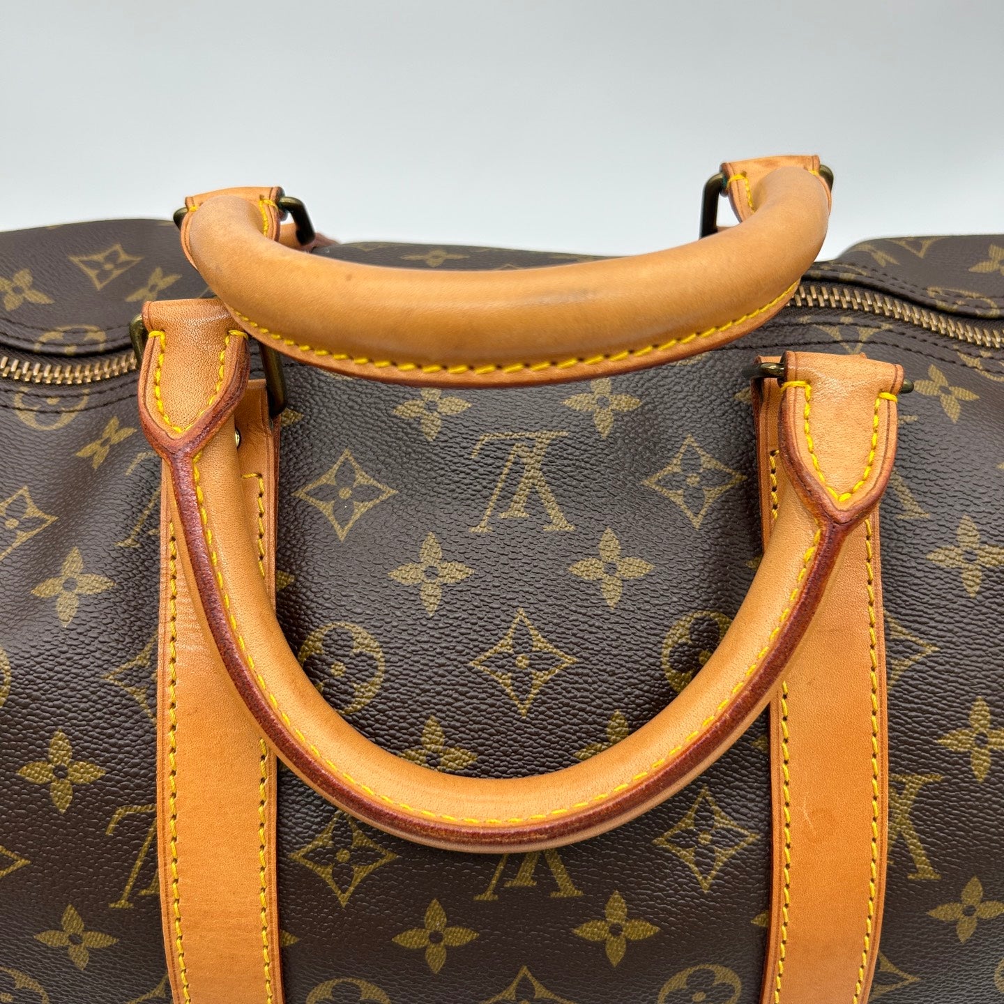 Louis Vuitton Monogram Keepall 55 Travel Bag [Used]