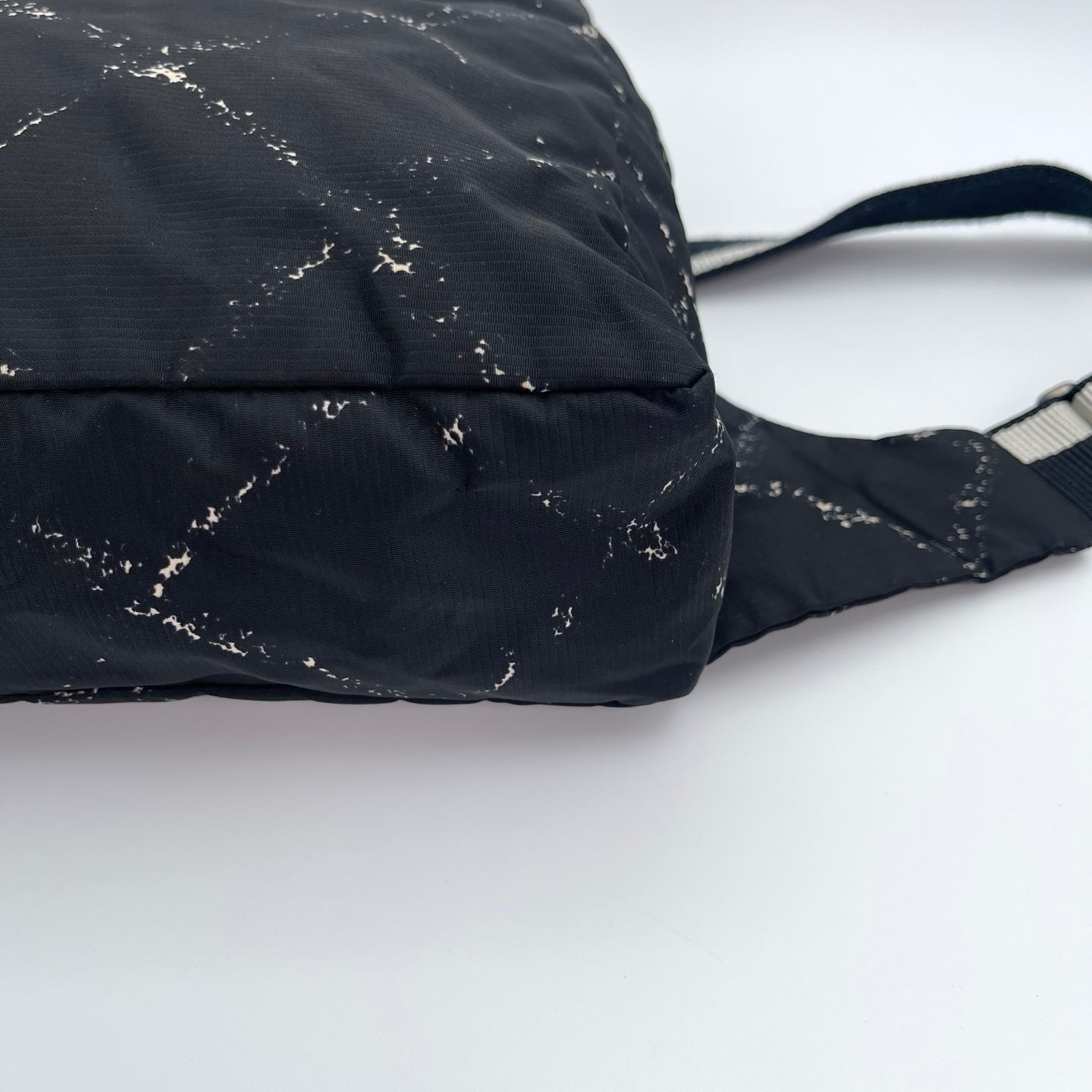 Chanel Black Matelassé Travel Line Nylon Backpack [Used]