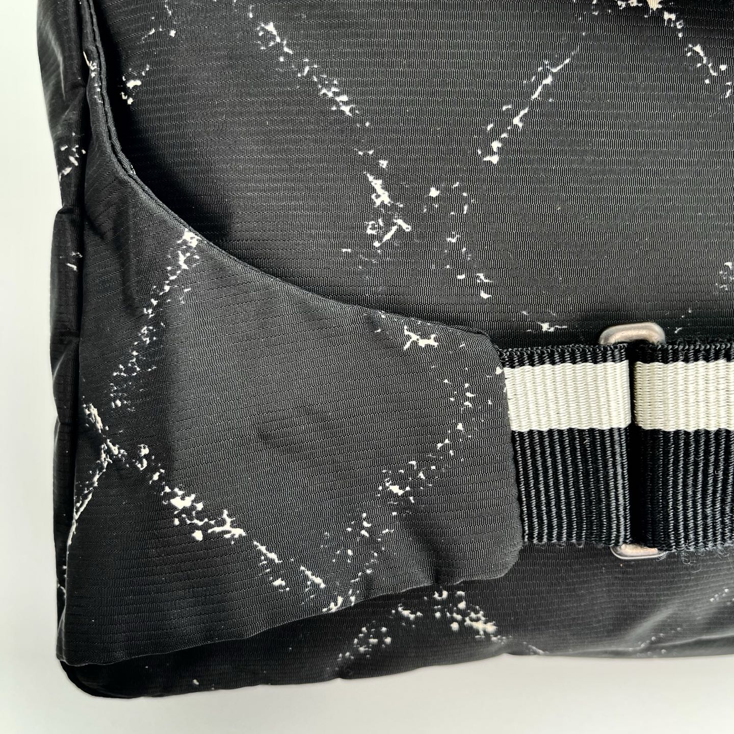 Chanel Black Matelassé Travel Line Nylon Backpack [Used]