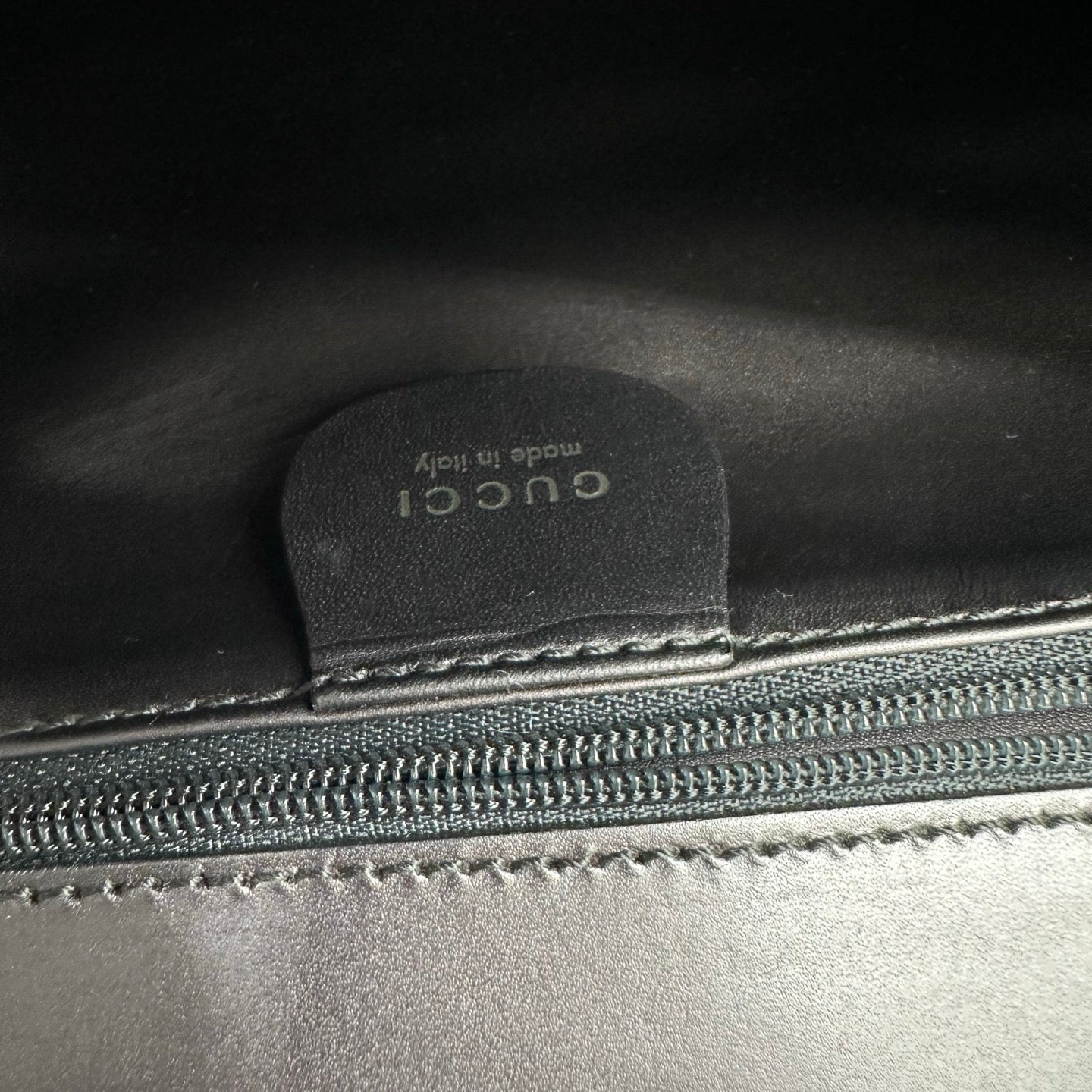 Gucci Vintage Minimalist Metallic Gold-Frame Shoulder Bag [Used]