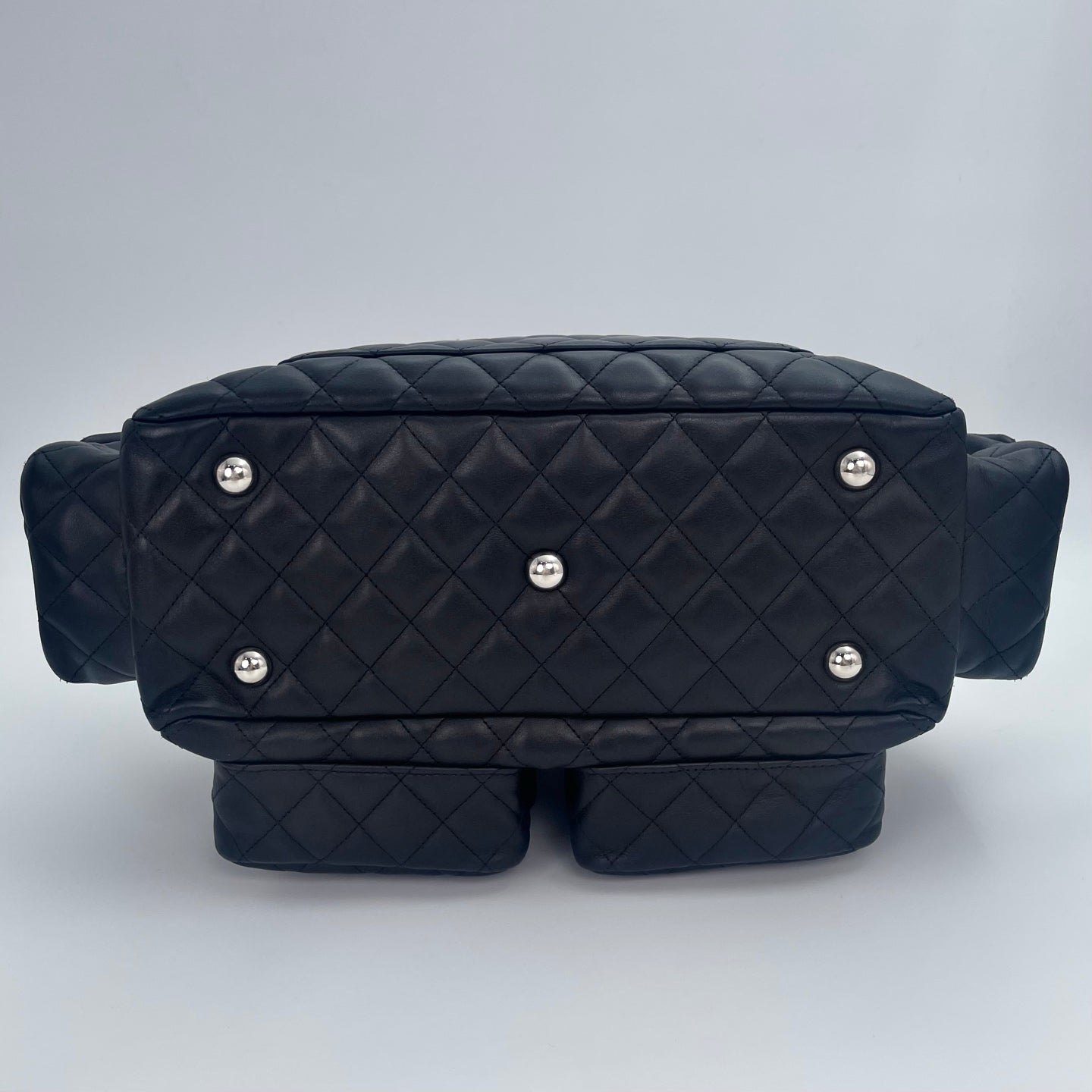 Chanel Calfskin Bicolor Motorcycle Bag[Used]