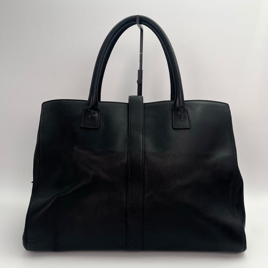 Chanel So Black Calfskin Tote Bag[Used]