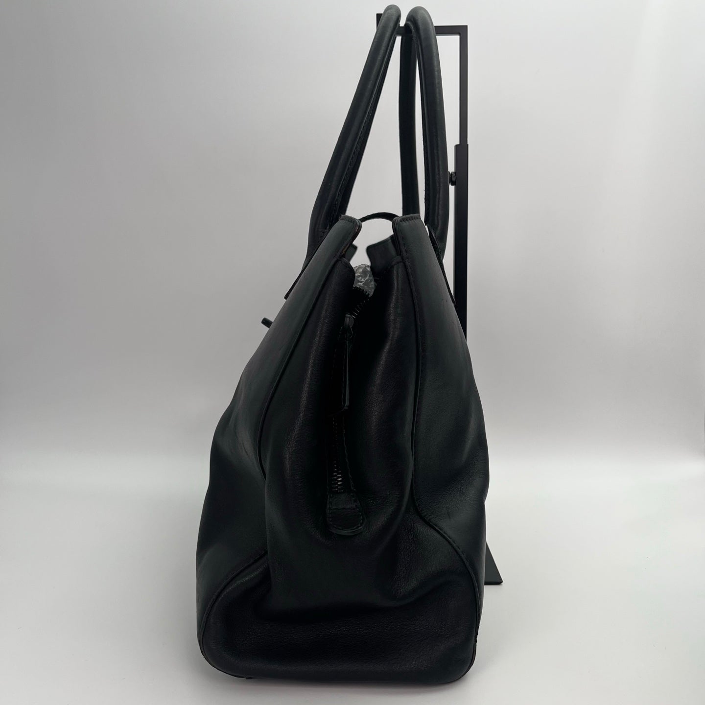 Chanel So Black Calfskin Tote Bag[Used]