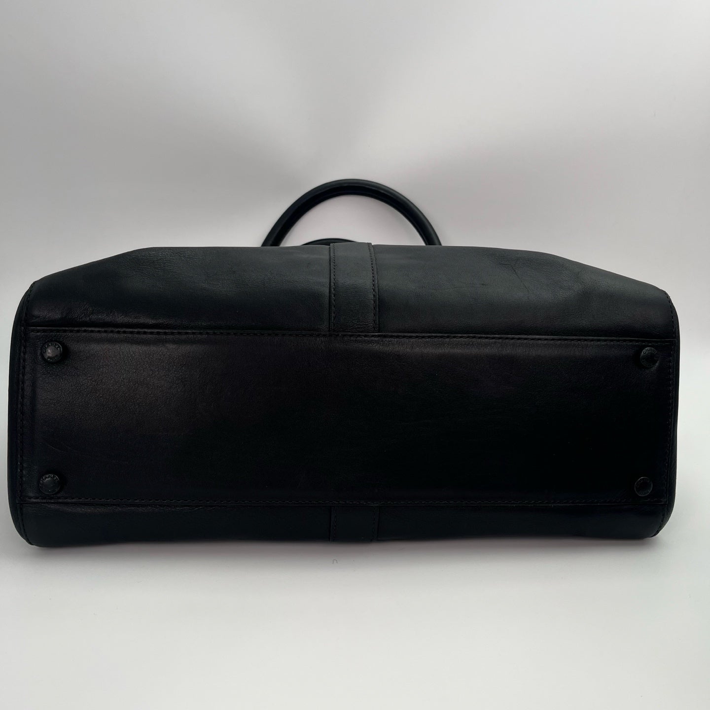 Chanel So Black Calfskin Tote Bag[Used]