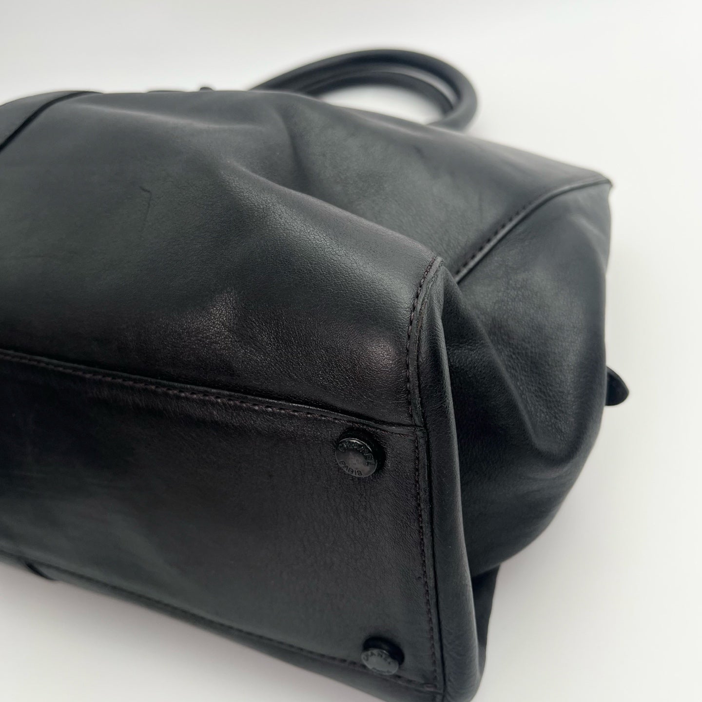 Chanel So Black Calfskin Tote Bag[Used]