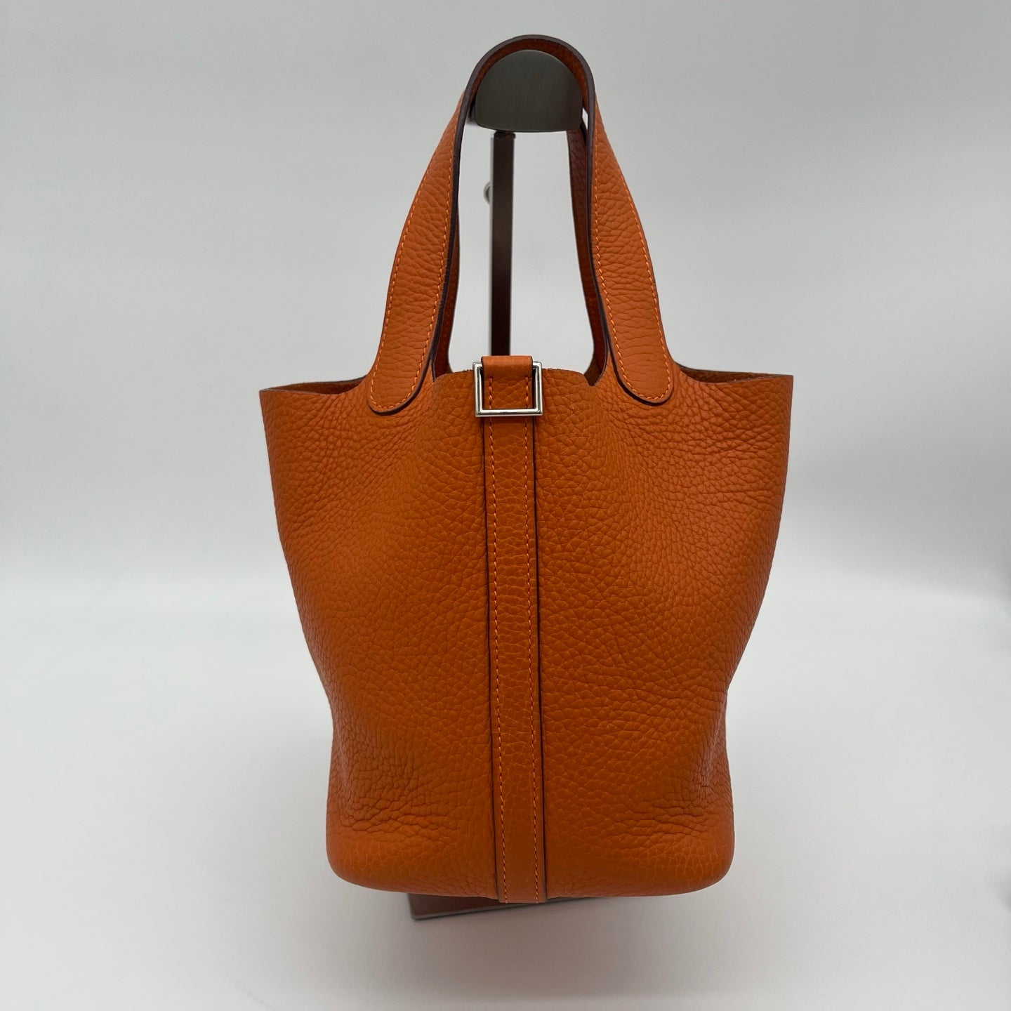 Hermès Picotin 18 Orange Lock Bag [Used]