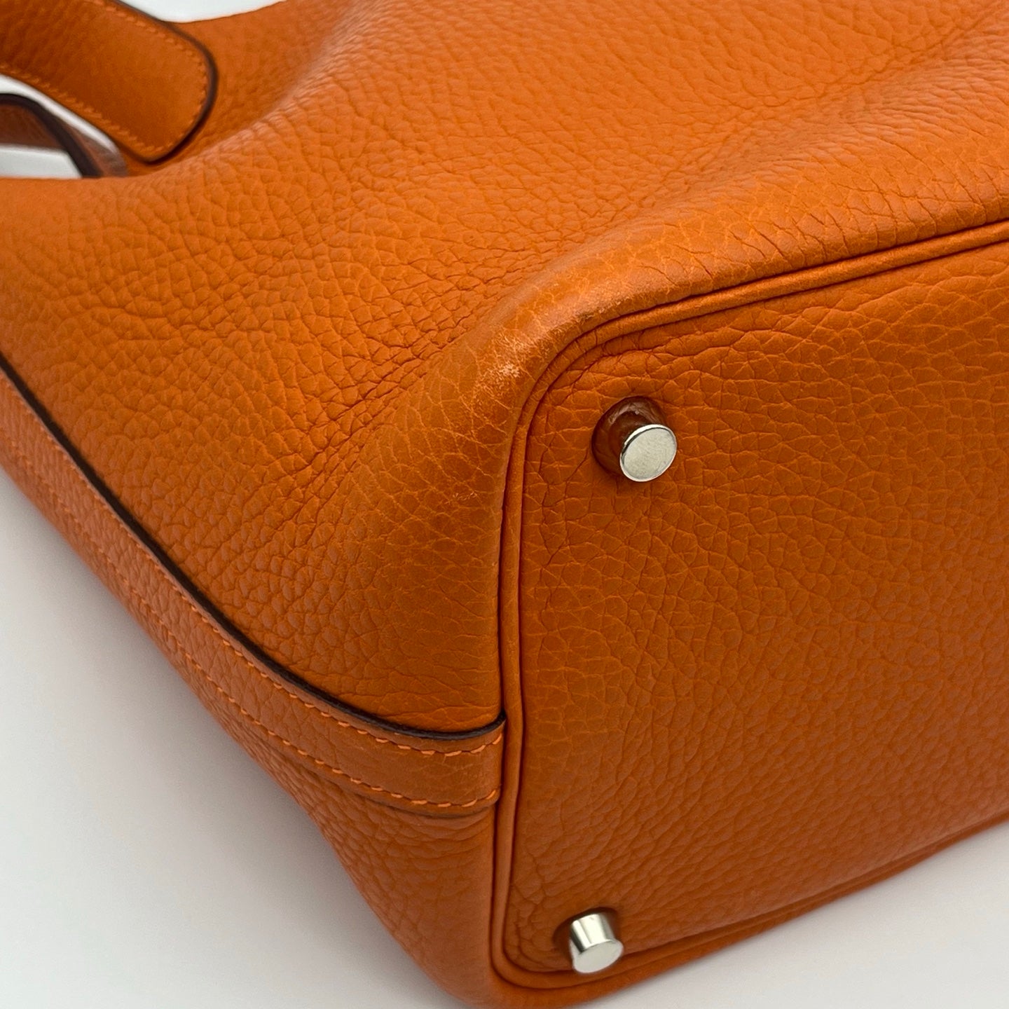 Hermès Picotin 18 Orange Lock Bag [Used]