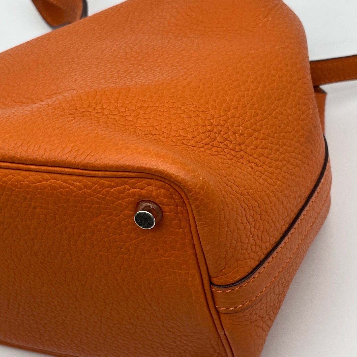 Hermès Picotin 18 Orange Lock Bag [Used]