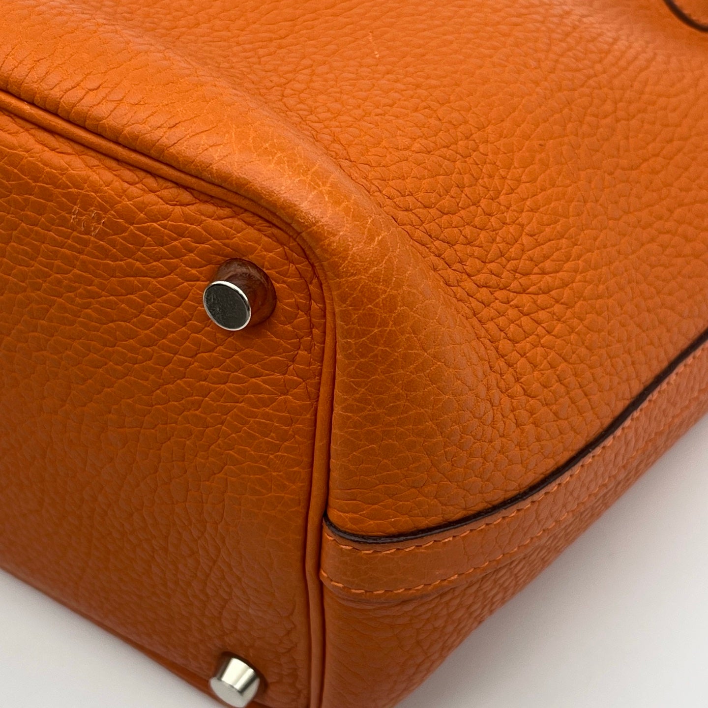 Hermès Picotin 18 Orange Lock Bag [Used]
