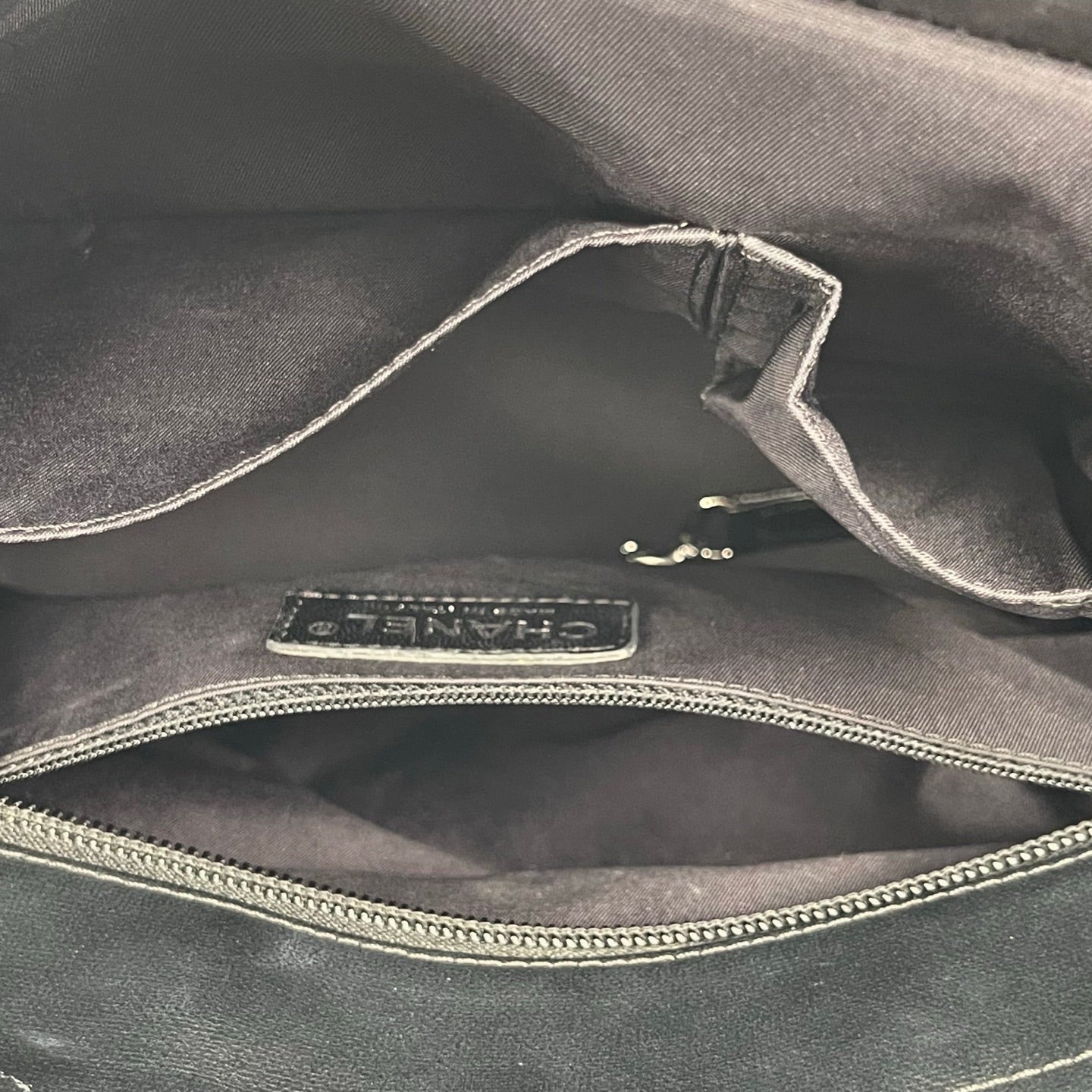 Chanel Mixed Leather & Canvas Small Top Handle Tote Bag [Used]