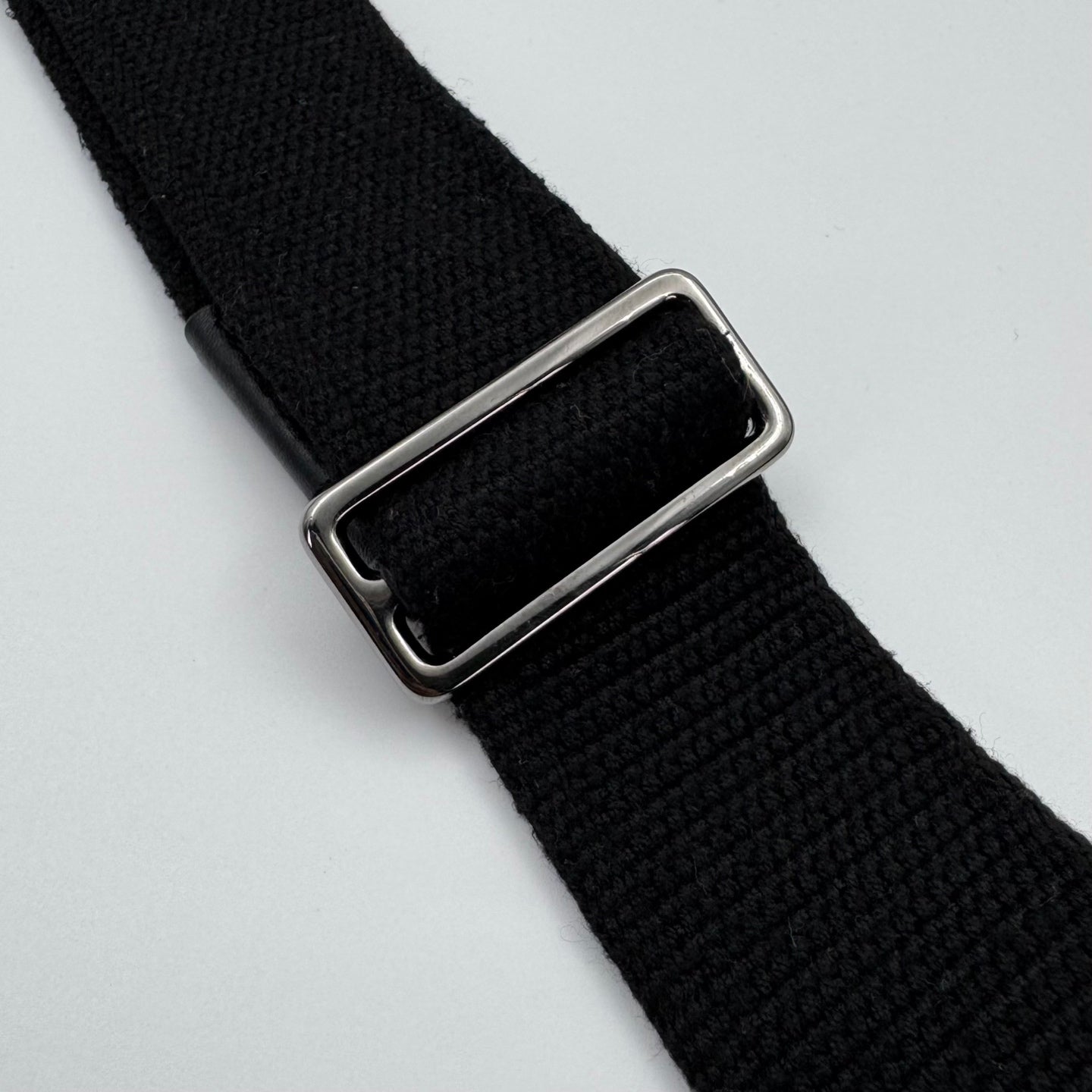 Chanel Nylon Sport Square Logo Crossbody Bag Black/Silver Hardware [Used]