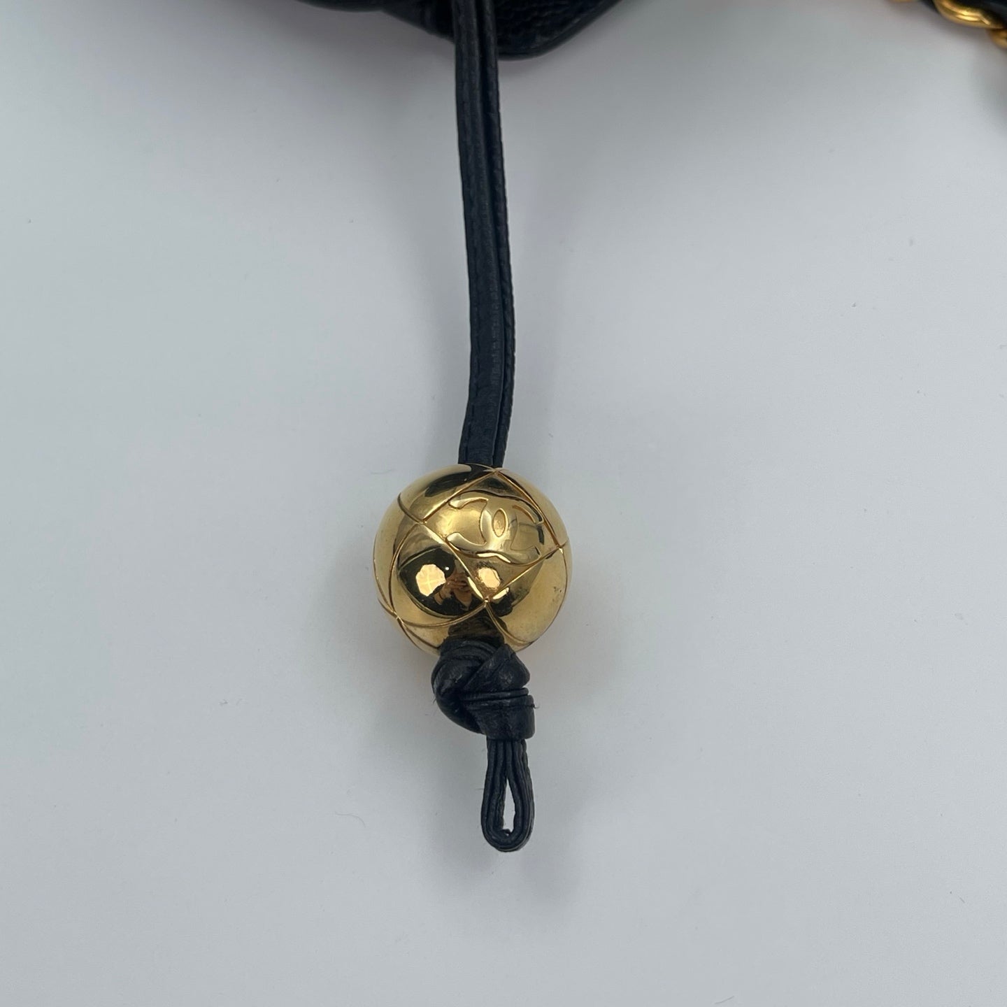 Chanel Black Caviar Leather Double-Sided Tripple CC Tote Bag  [Used]