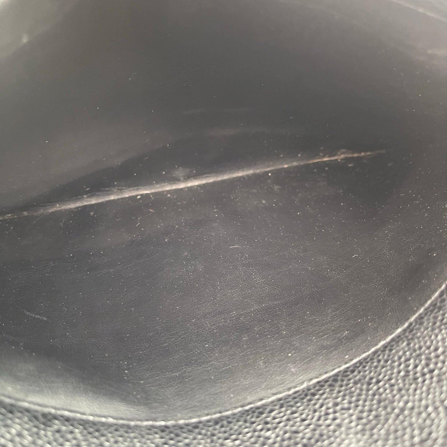 Chanel Black Caviar Leather Double-Sided Tripple CC Tote Bag  [Used]