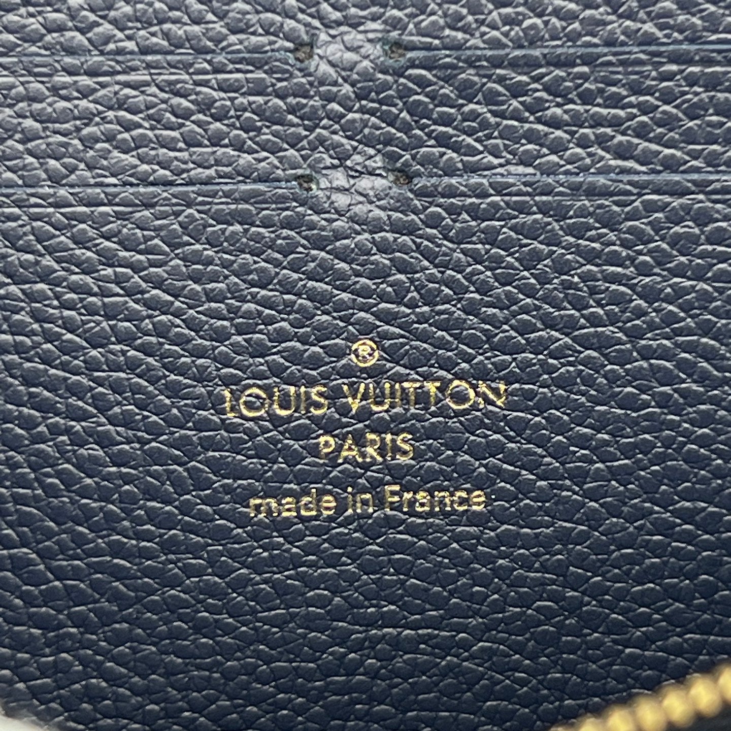 Louis Vuitton Monogram Empreinte Zippy Wallet [Used]